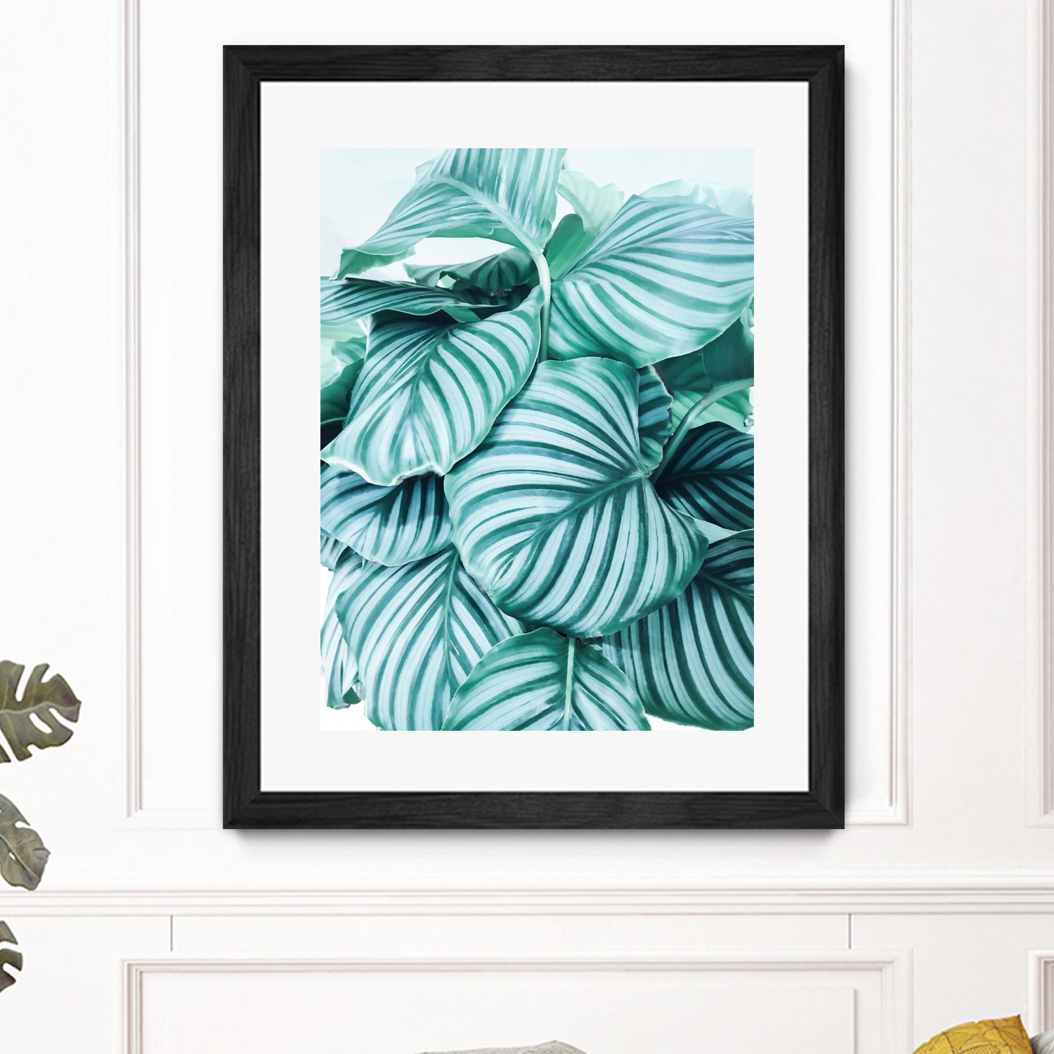 Long embrace - teal green by Gale Switzer on GIANT ART - green photo manipulation