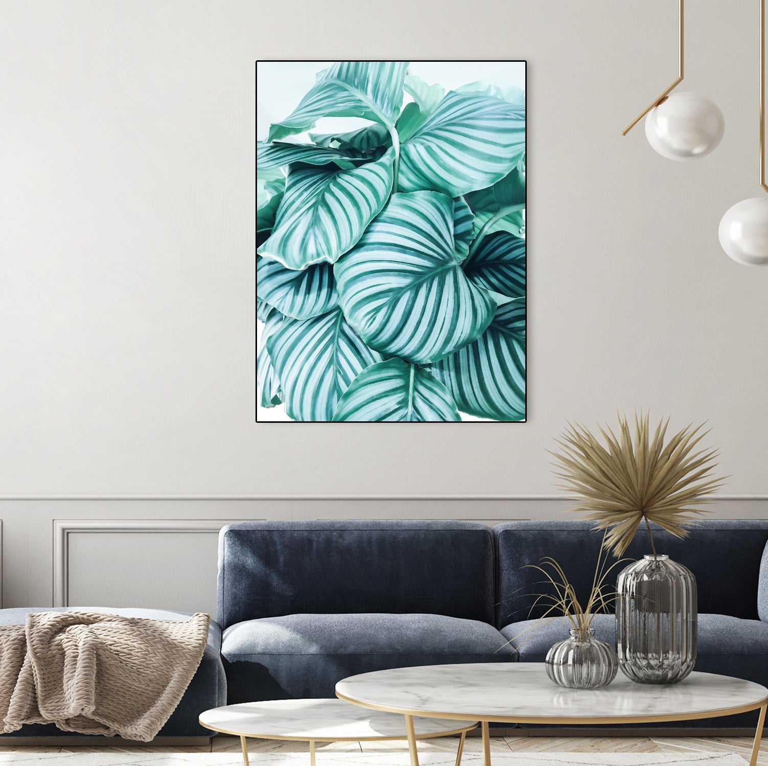 Long embrace - teal green by Gale Switzer on GIANT ART - green photo manipulation