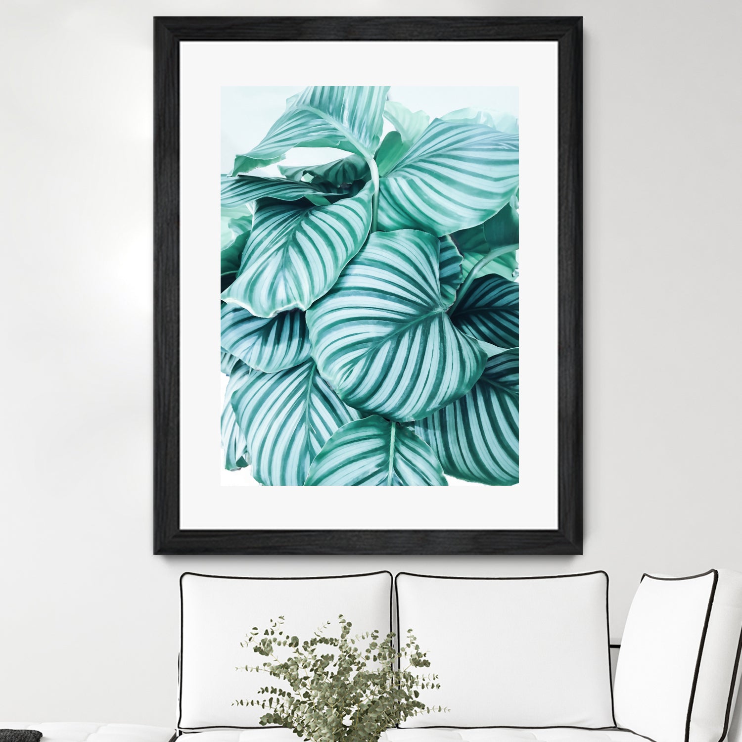 Long embrace - teal green by Gale Switzer on GIANT ART - green photo manipulation