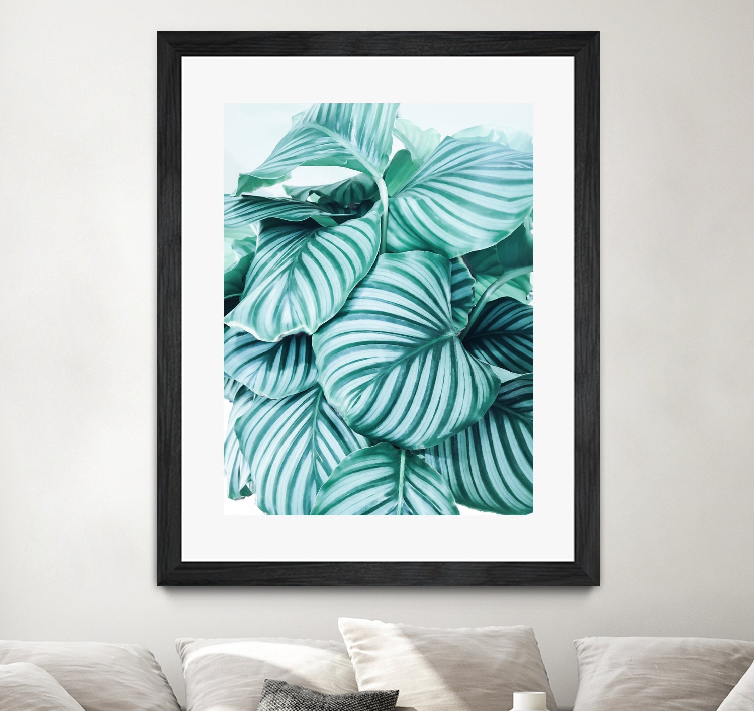 Long embrace - teal green by Gale Switzer on GIANT ART - green photo manipulation