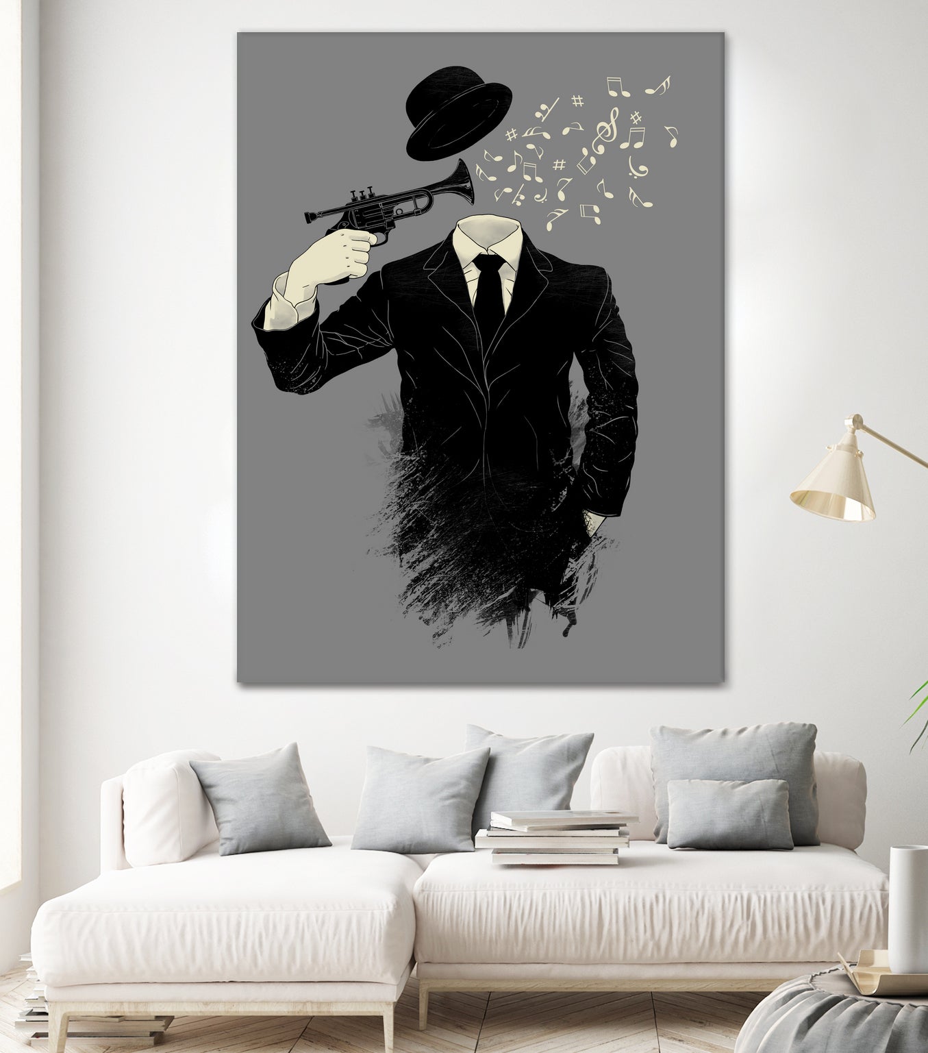 Blown by Anthony Aves on GIANT ART - gray digital painting