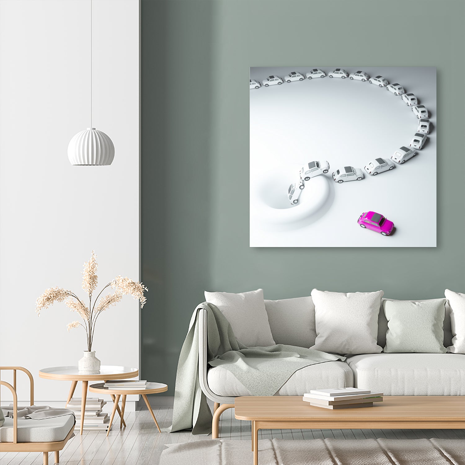 Alone is better! by caterina theoharidou on GIANT ART - white 3d art