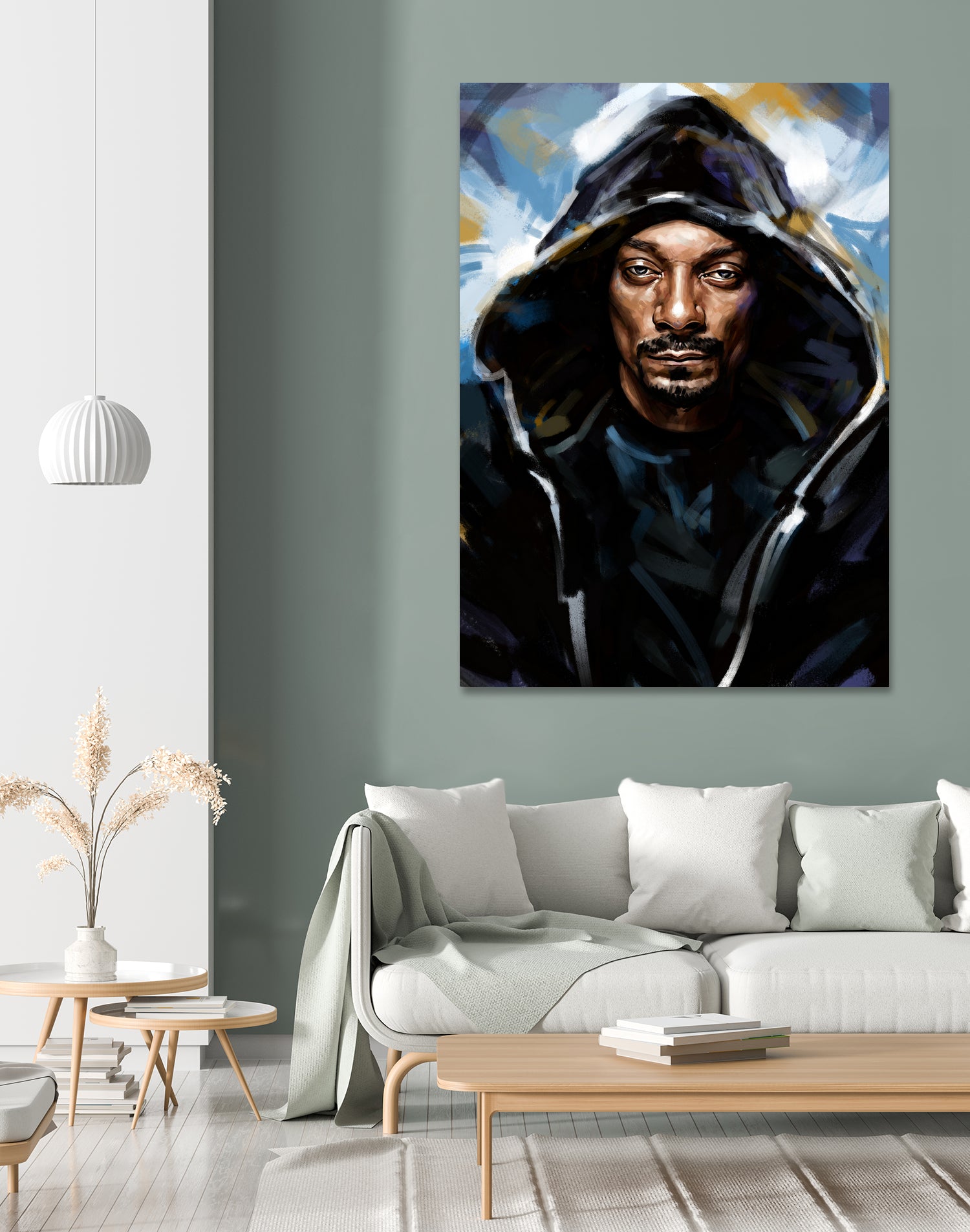 Snoop Dogg by Dmitry Belov on GIANT ART - black digital painting
