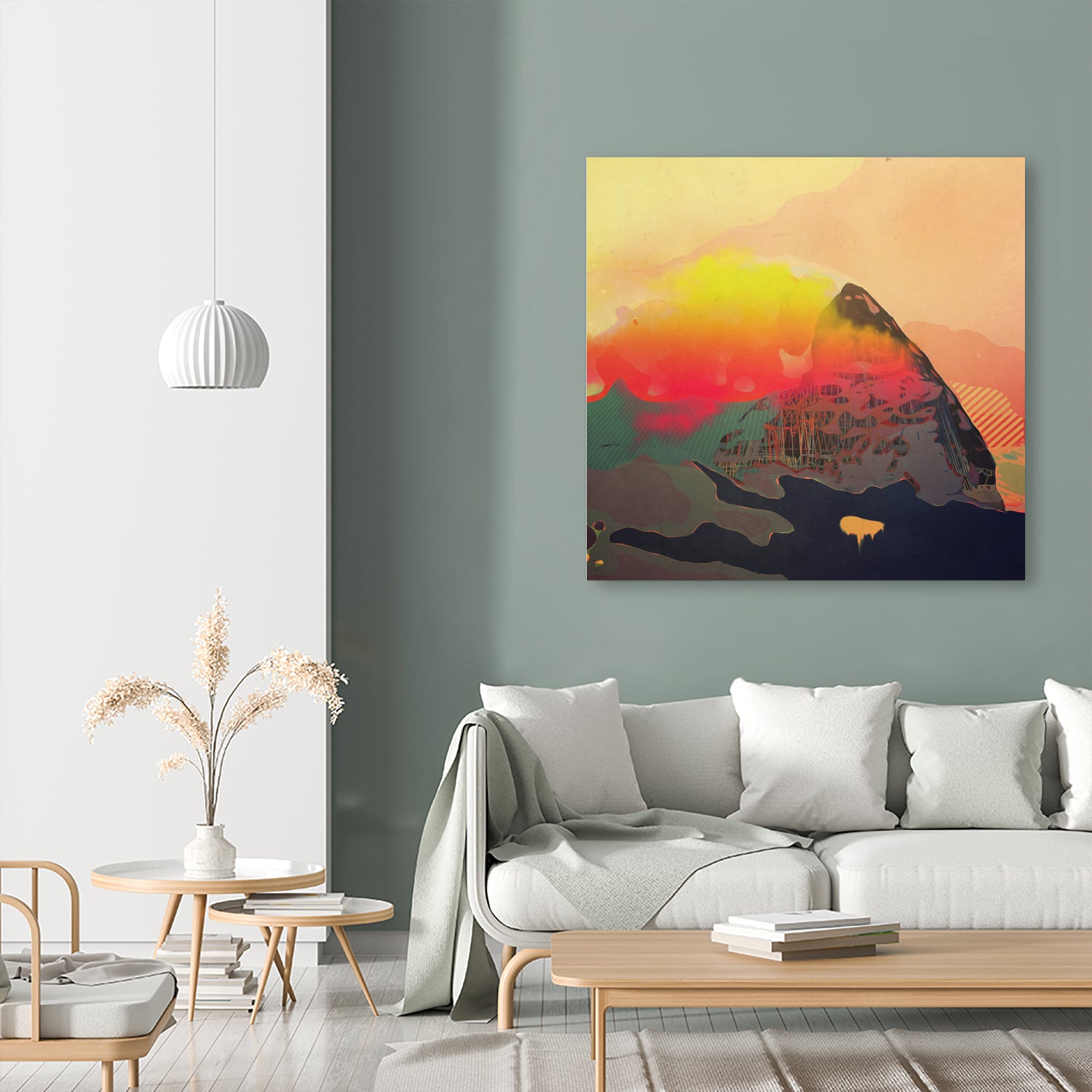 Take Me Out Of Myself by Jamison Gish on GIANT ART - pink digital painting