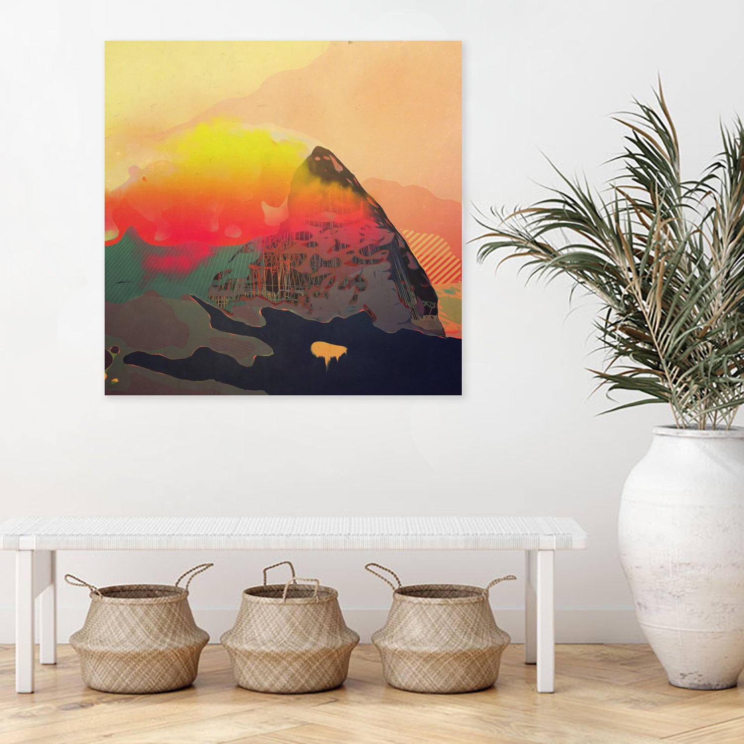 Take Me Out Of Myself by Jamison Gish on GIANT ART - pink digital painting