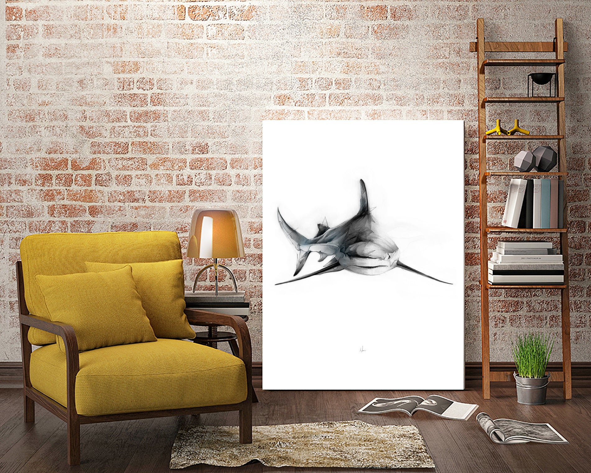 Shark III by Marcou Alexis on GIANT ART - digital drawing