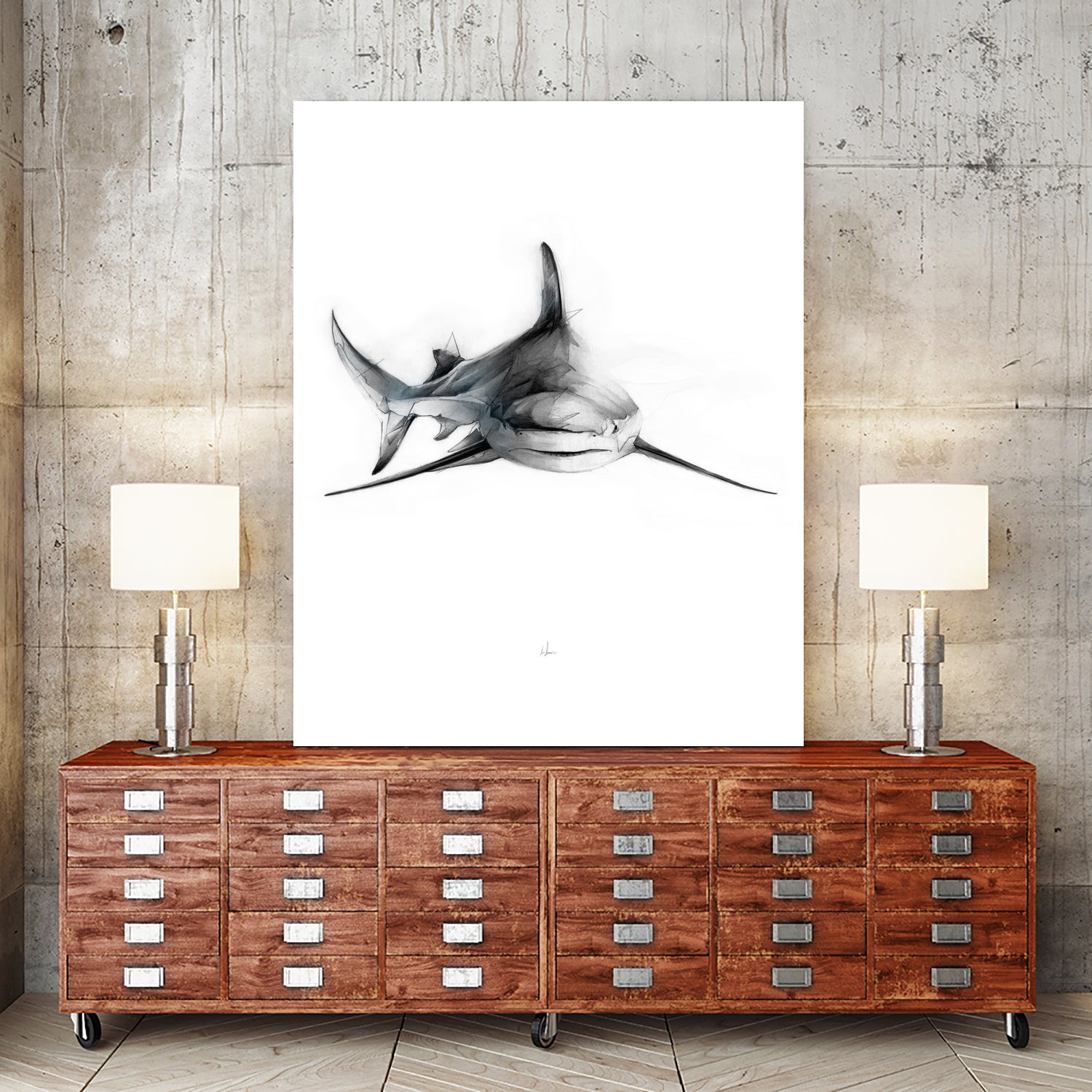 Shark III by Marcou Alexis on GIANT ART - digital drawing