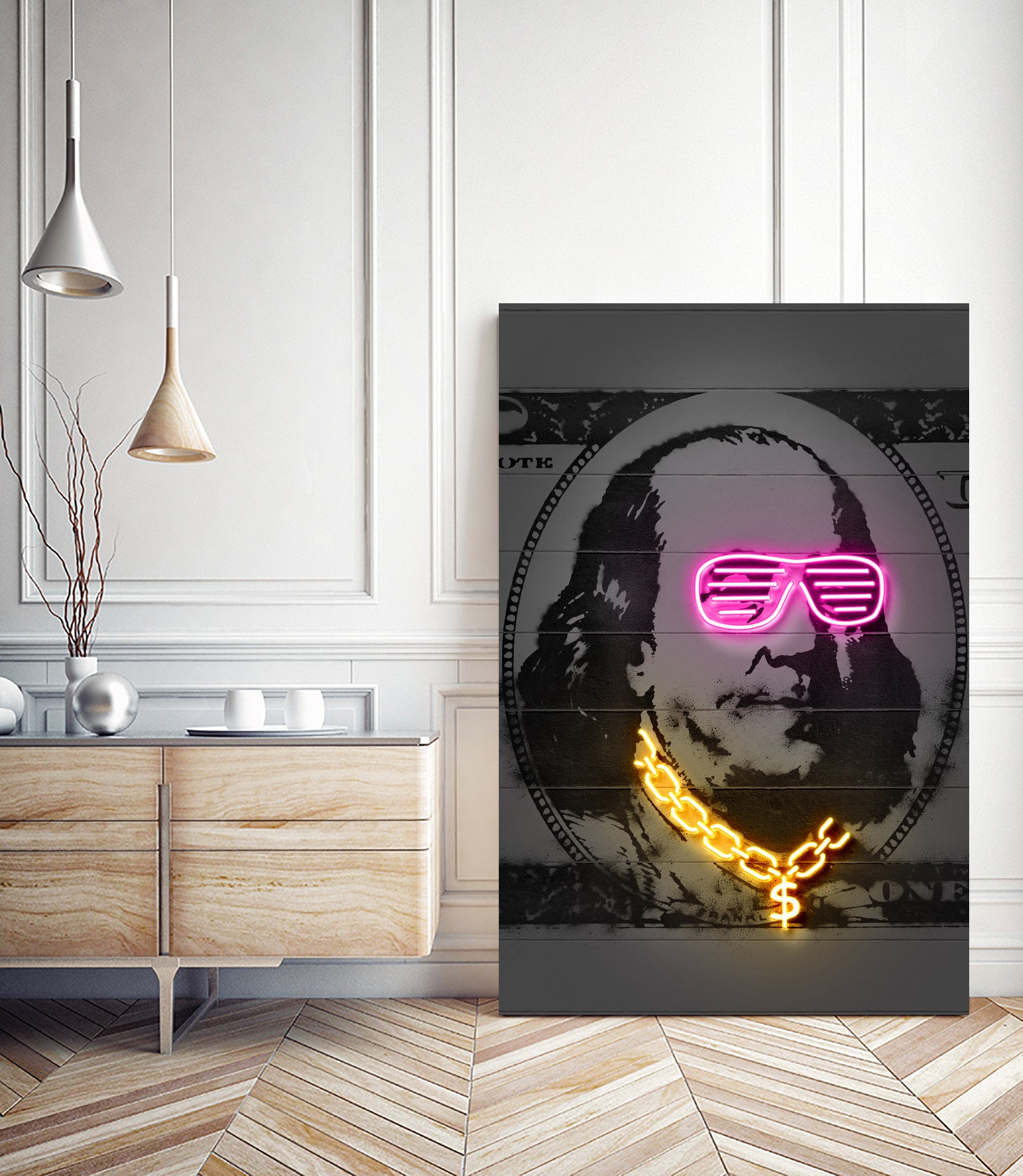 Franklin by Octavian Mihai Mielu on GIANT ART - pink digital drawing