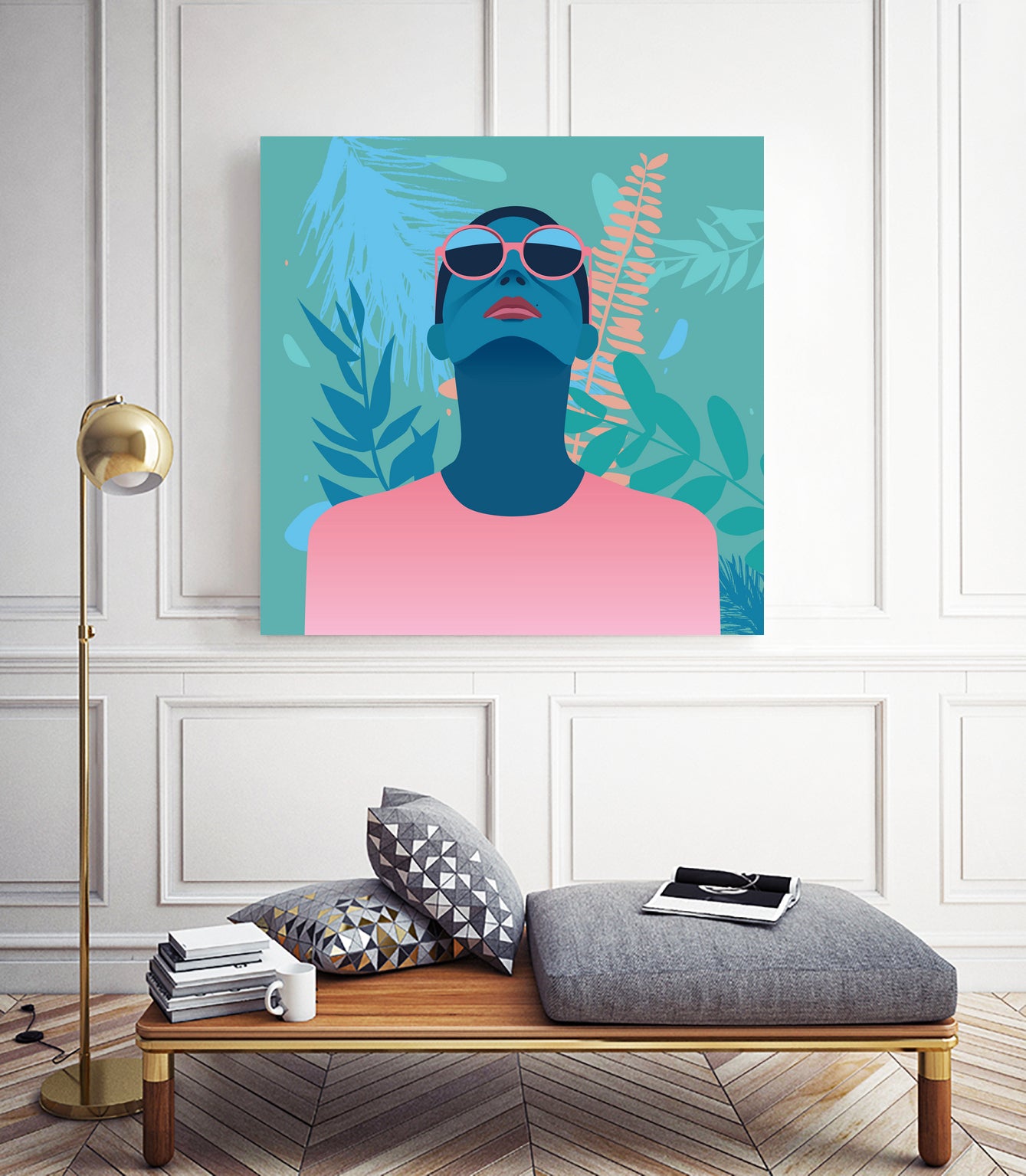 Nowness by Irina Kruglova on GIANT ART - blue digital drawing