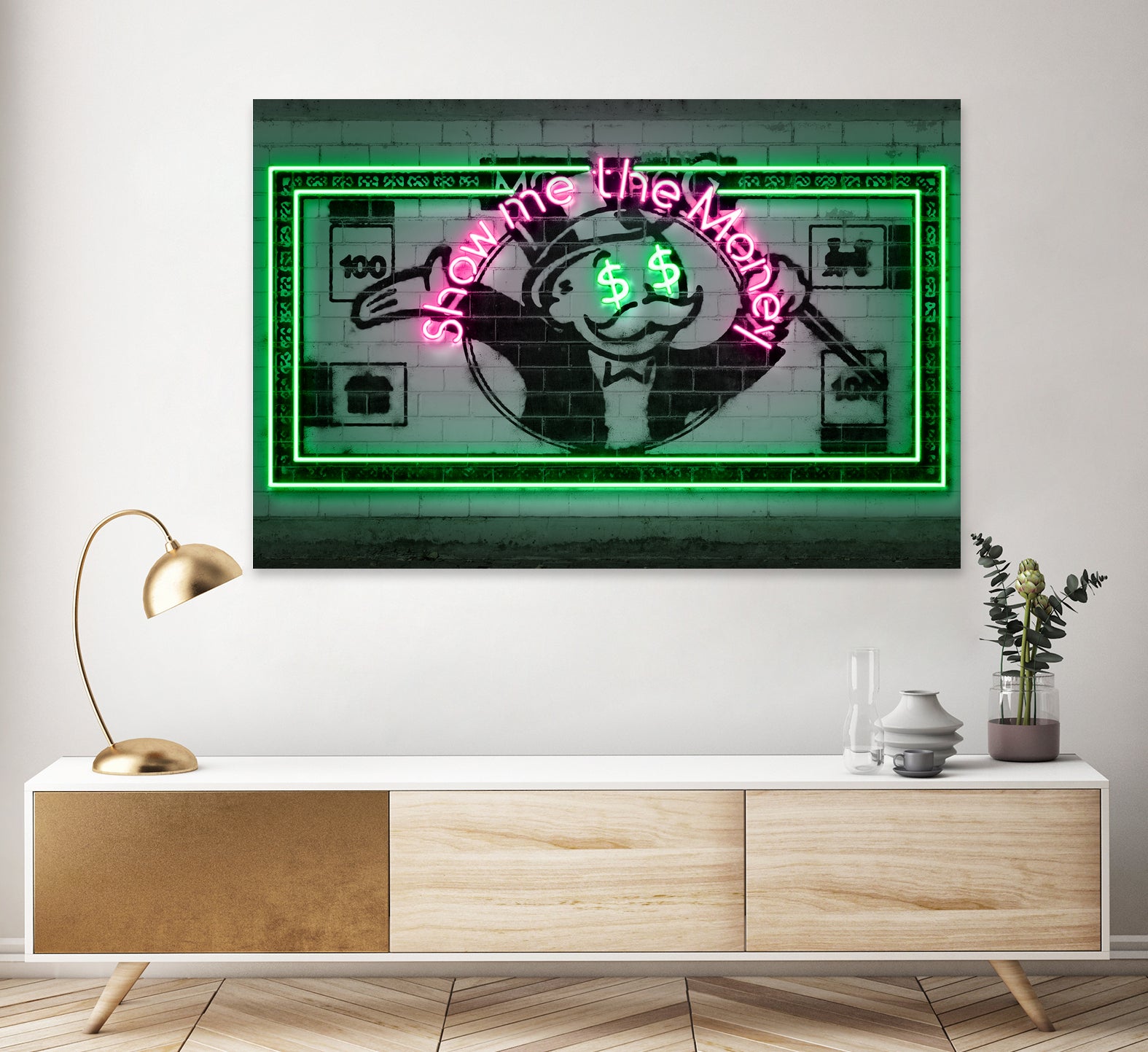 Show me the money by Octavian Mihai Mielu on GIANT ART - green digital drawing