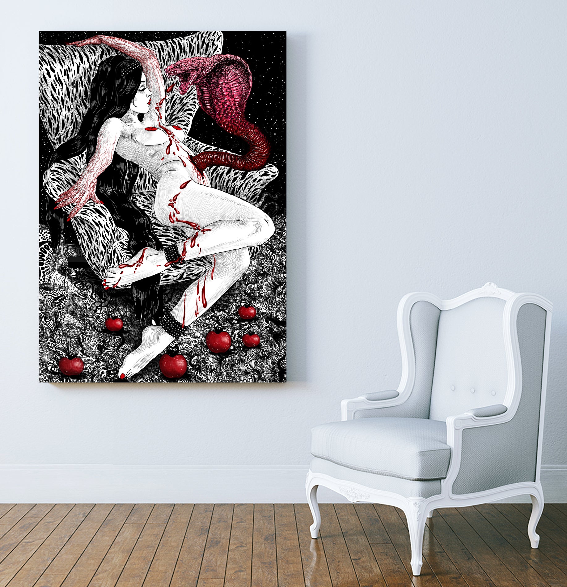 Eve by Petra Brnardic on GIANT ART - white character design