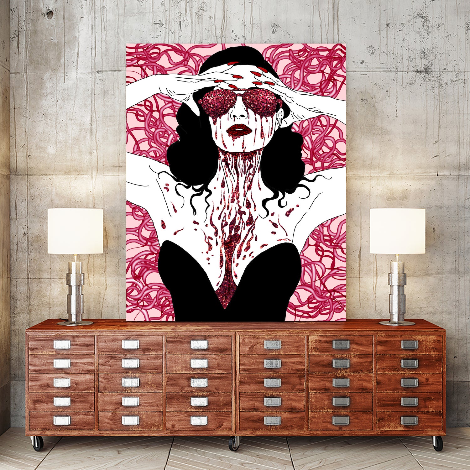 Scarlet Dita by Petra Brnardic on GIANT ART - white character design