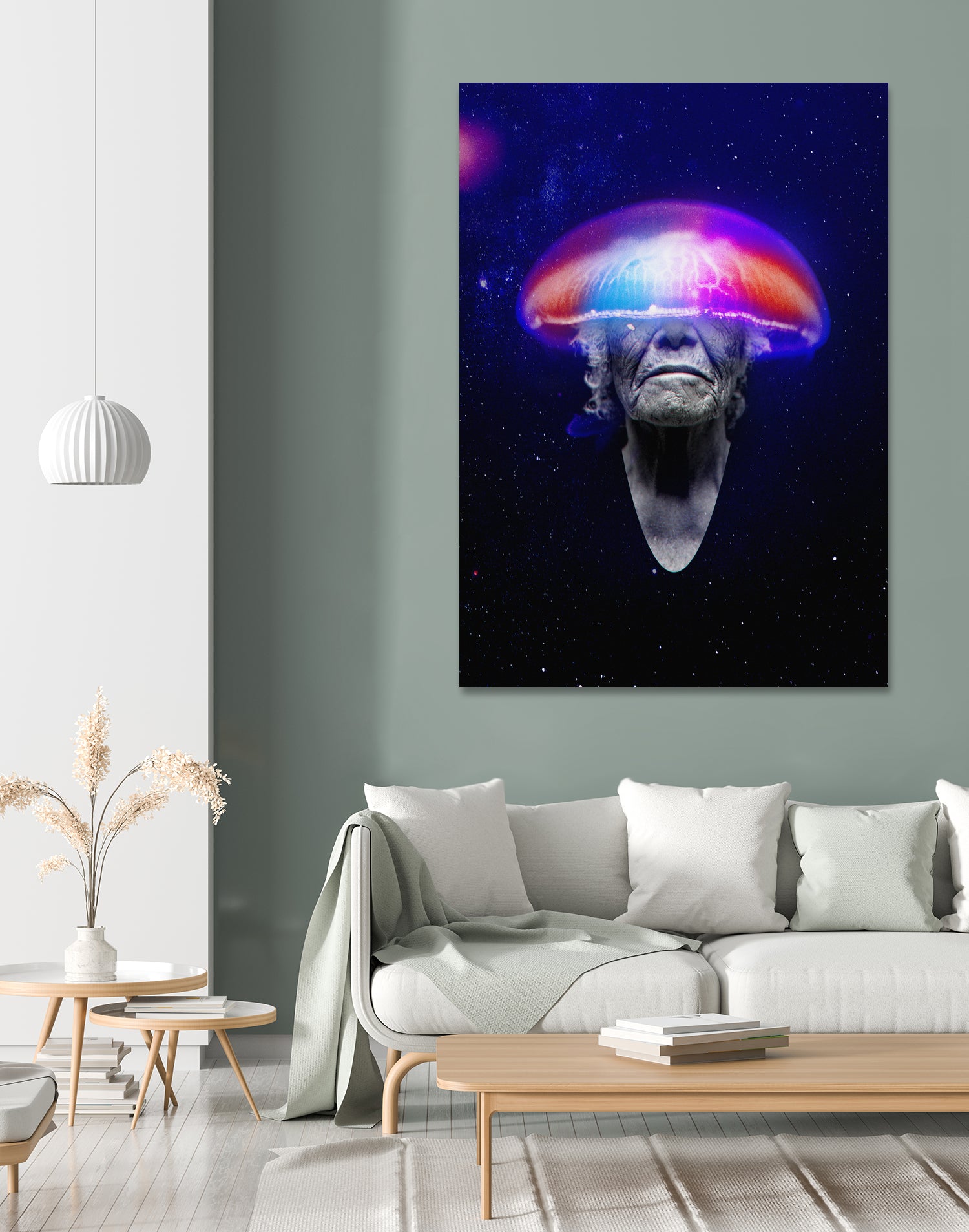 Lì by Dorian Legret on GIANT ART - fuchsia photo manipulation