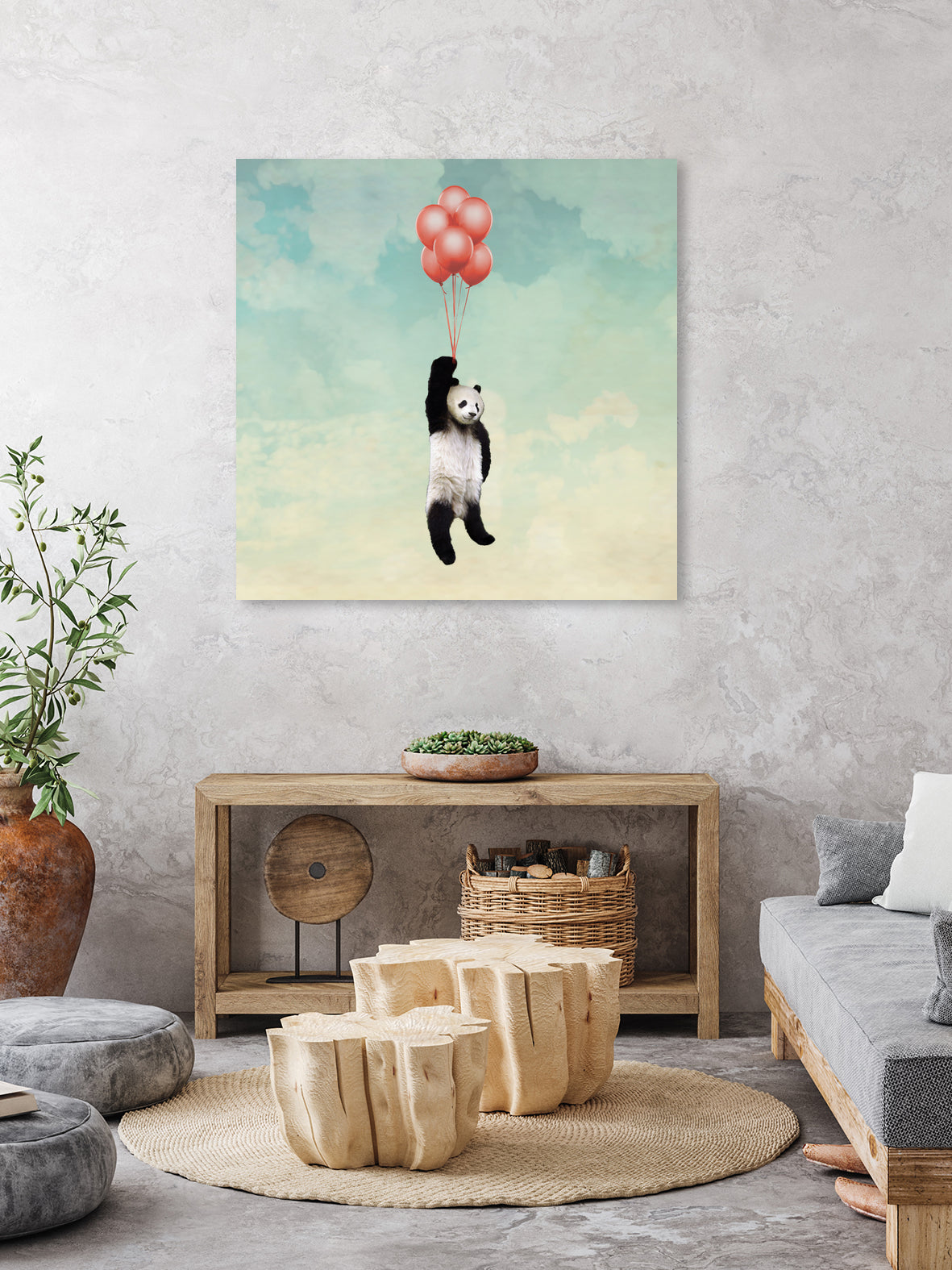 PANDALLOONS *** by Vin Zzep on GIANT ART - white digital painting