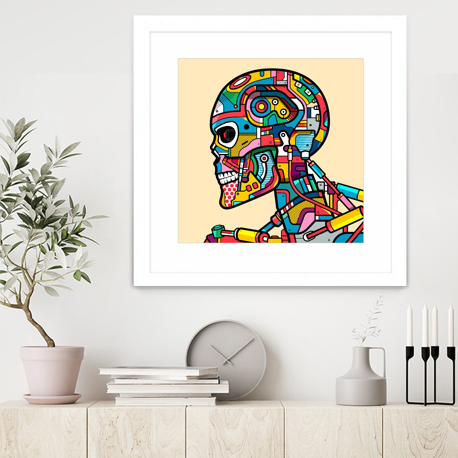 T-800 by Marco Schiavon on GIANT ART - red character design