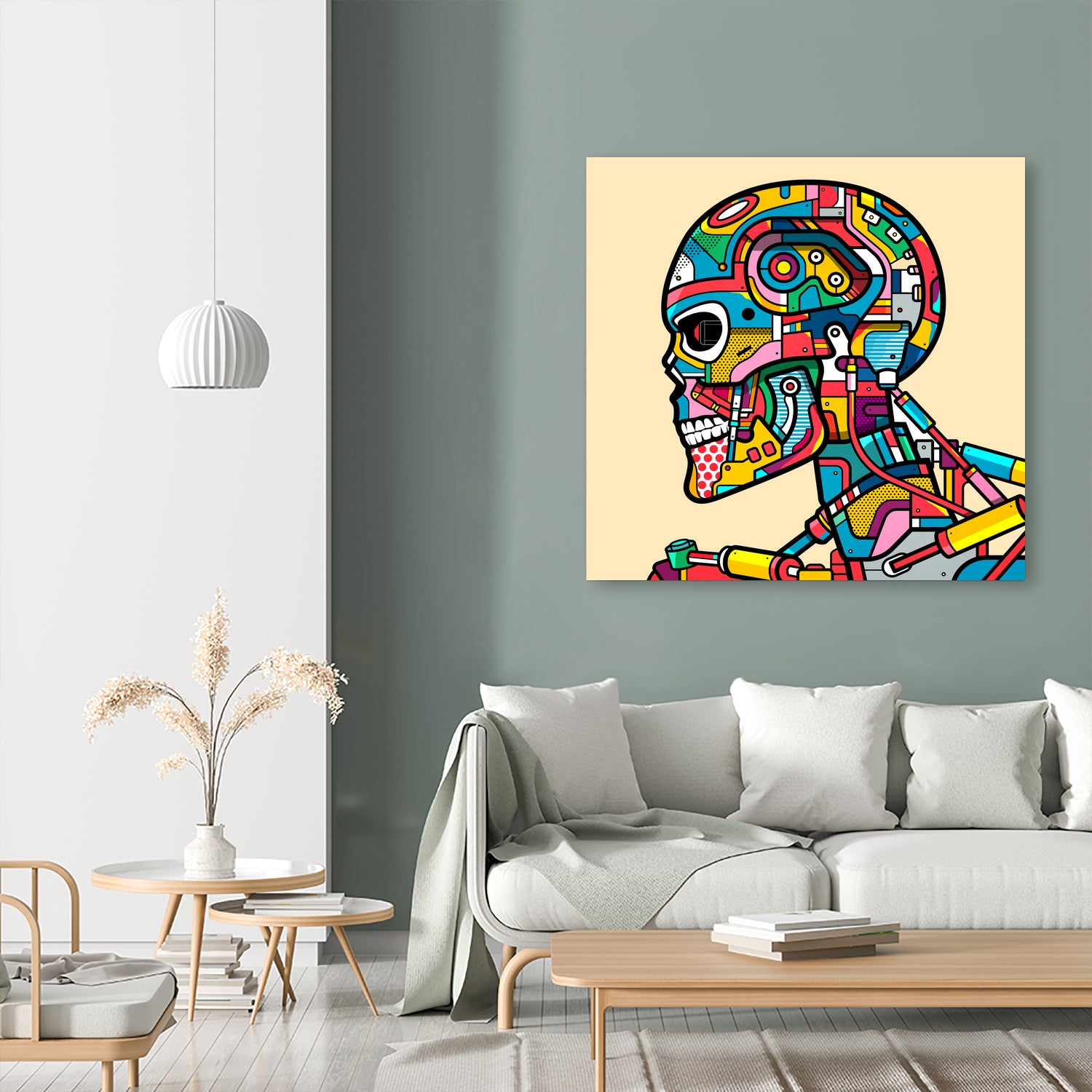 T-800 by Marco Schiavon on GIANT ART - red character design