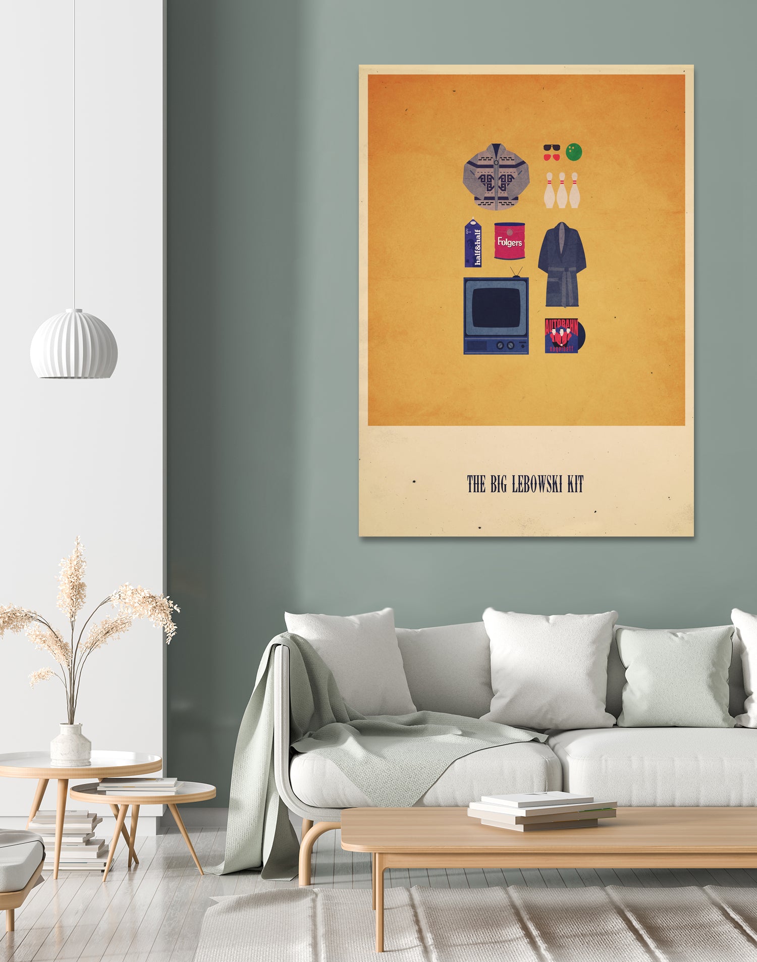 The Big Lebowski Kit by A F on GIANT ART - yellow digital drawing