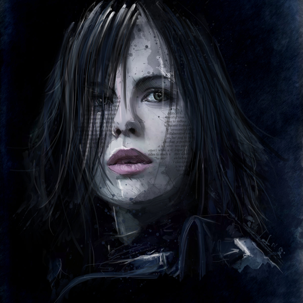 Selene Art Print By Claudio Tosi GIANT ART selene-art-print-by-claudio-tosi-giant-art