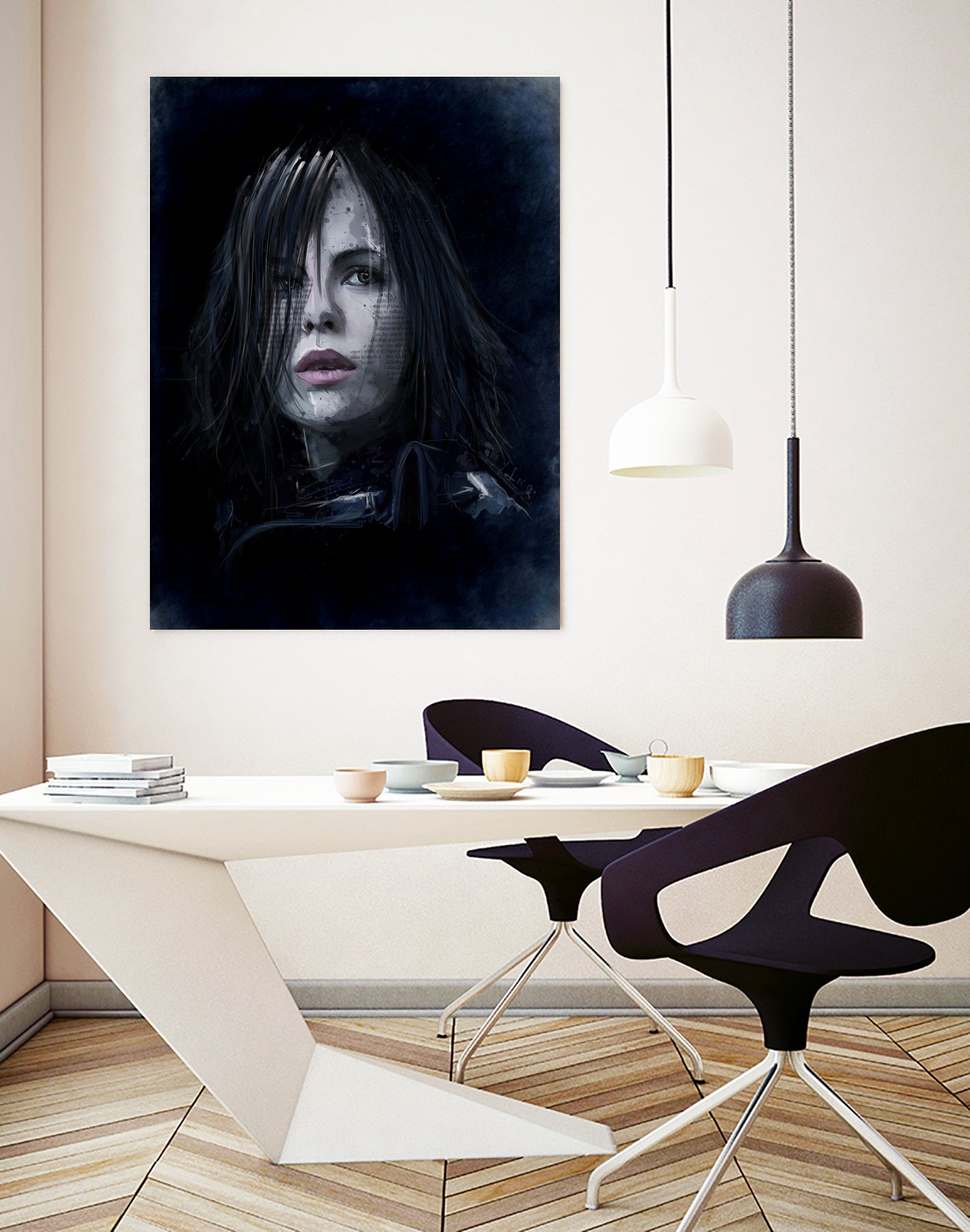 Selene by Claudio Tosi on GIANT ART - black digital painting