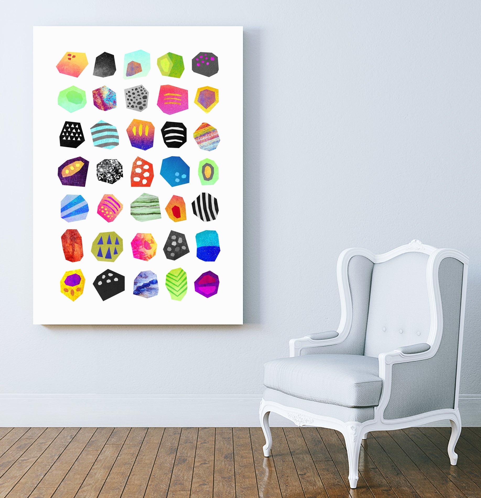 Shards by Elisabeth Fredriksson on GIANT ART - red digital drawing