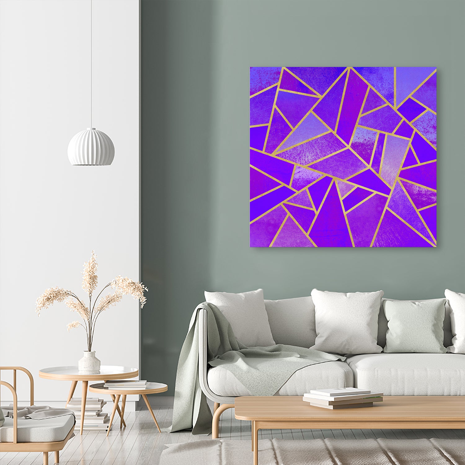 Sunset by Elisabeth Fredriksson on GIANT ART - fuchsia digital painting