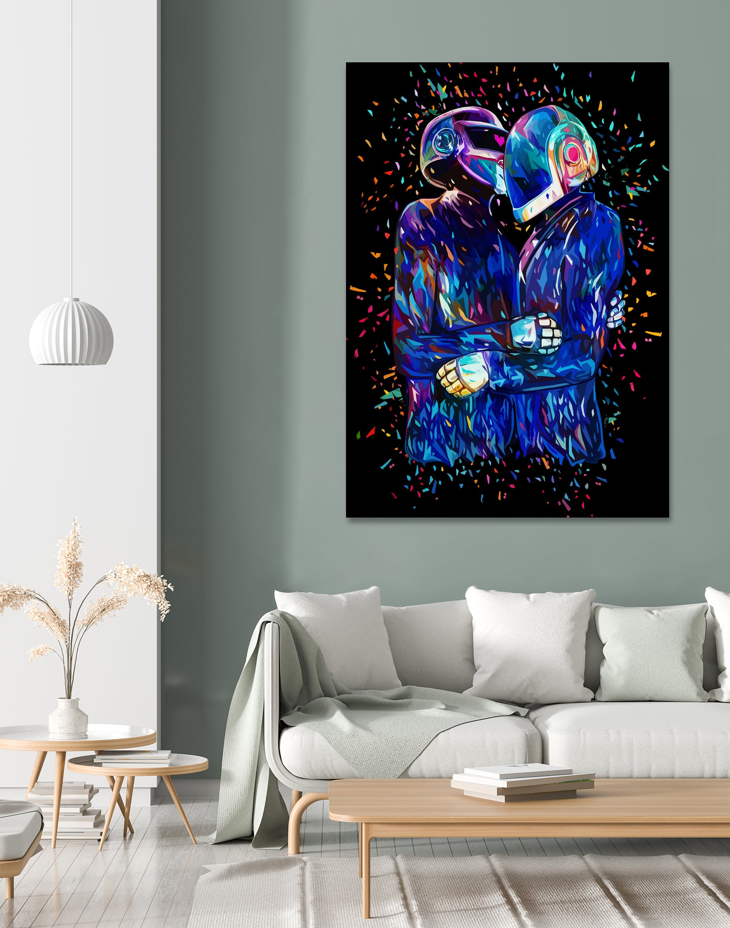 The Embrace - Black Variant by Alessandro Pautasso on GIANT ART - black digital painting