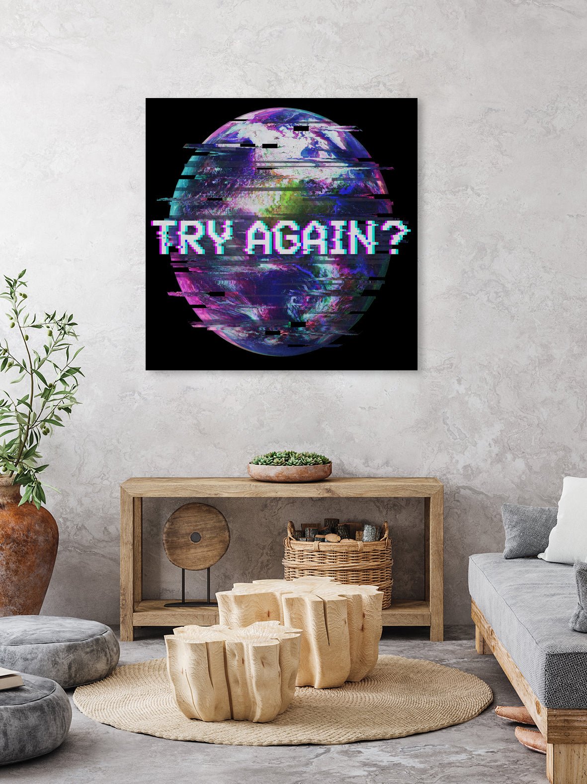 Humanity Glitch by Sabrina Pearcy on GIANT ART - fuchsia processing/programming