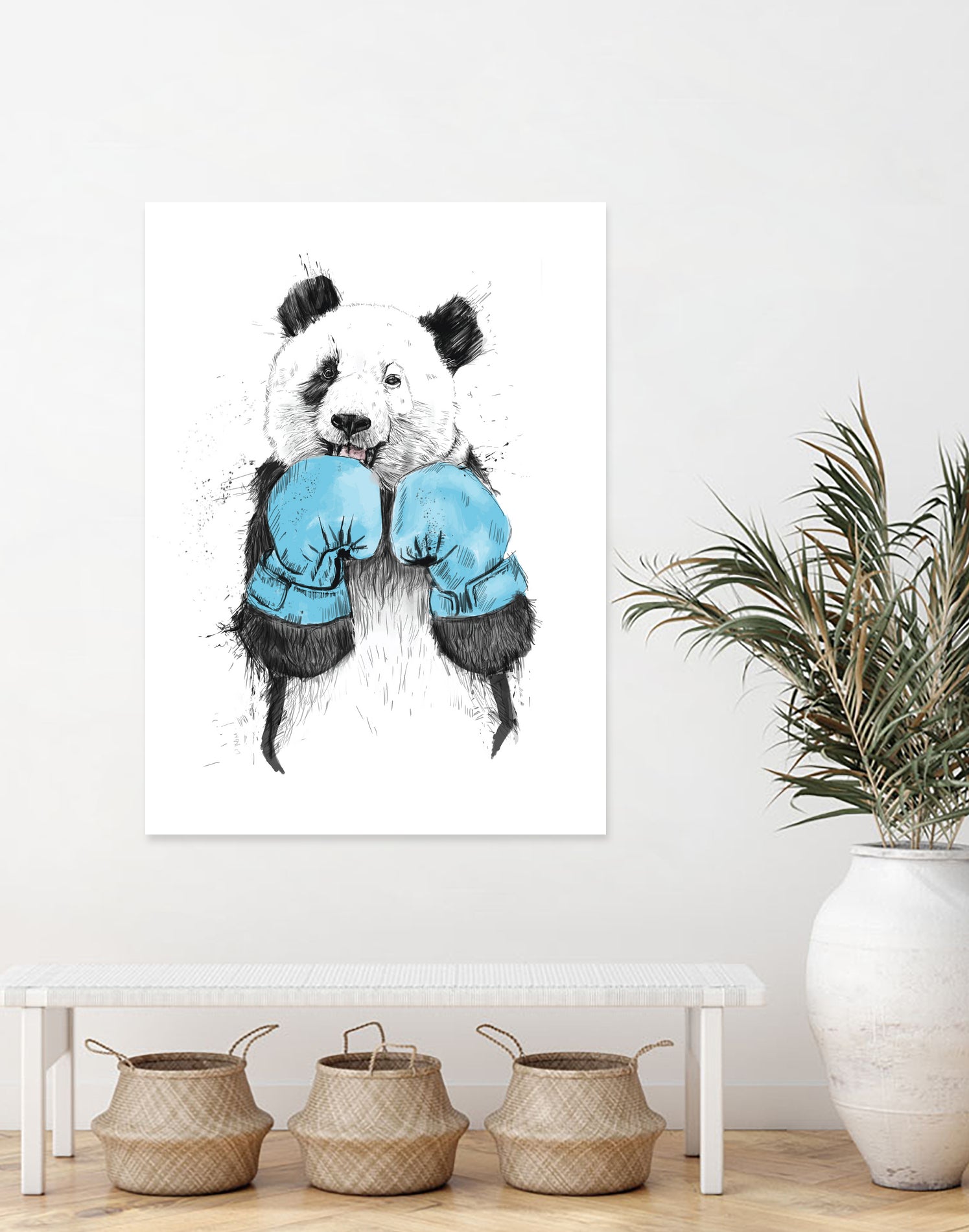 The Winner by Solti Balázs on GIANT ART - blue digital painting