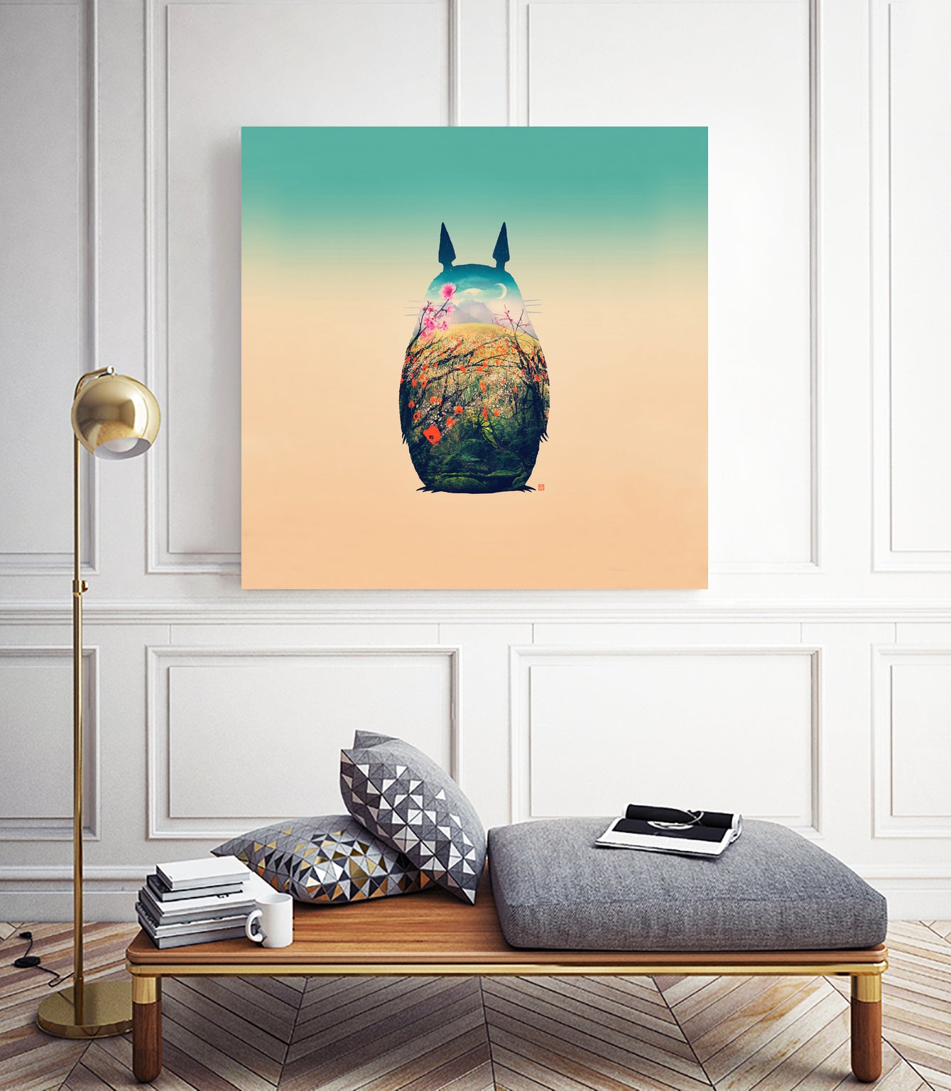 Tonari No Totoro, Special Edition by Victor Vercesi on GIANT ART - digital painting