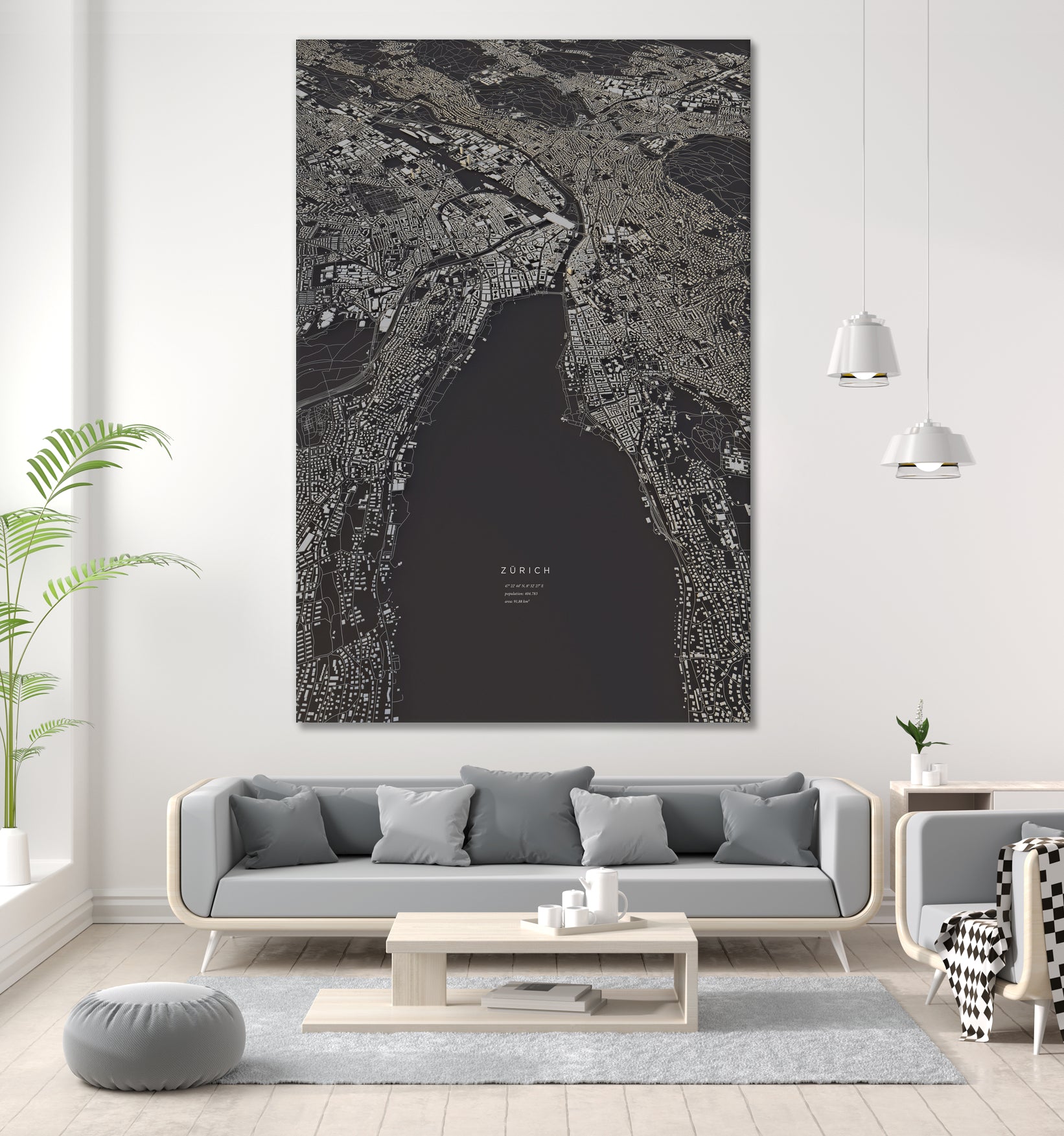 Zürich by Luis Dilger on GIANT ART - 3d art