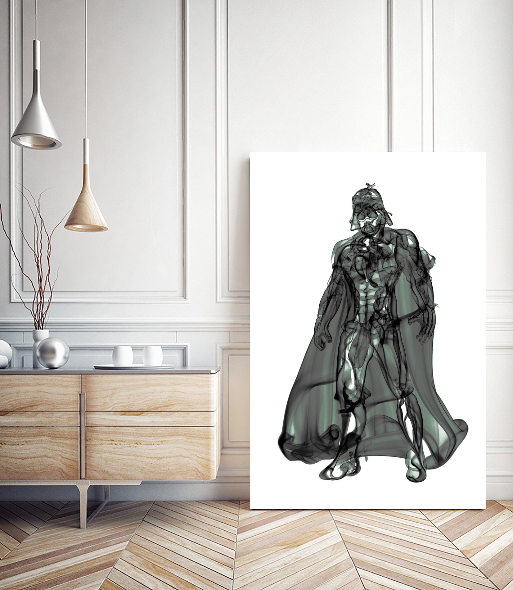 Darth Vader by Octavian Mihai Mielu on GIANT ART - black digital painting