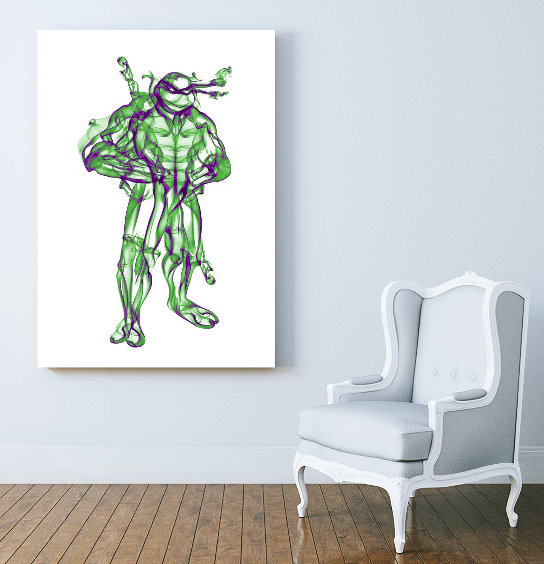 Donatello by Octavian Mihai Mielu on GIANT ART - green digital painting