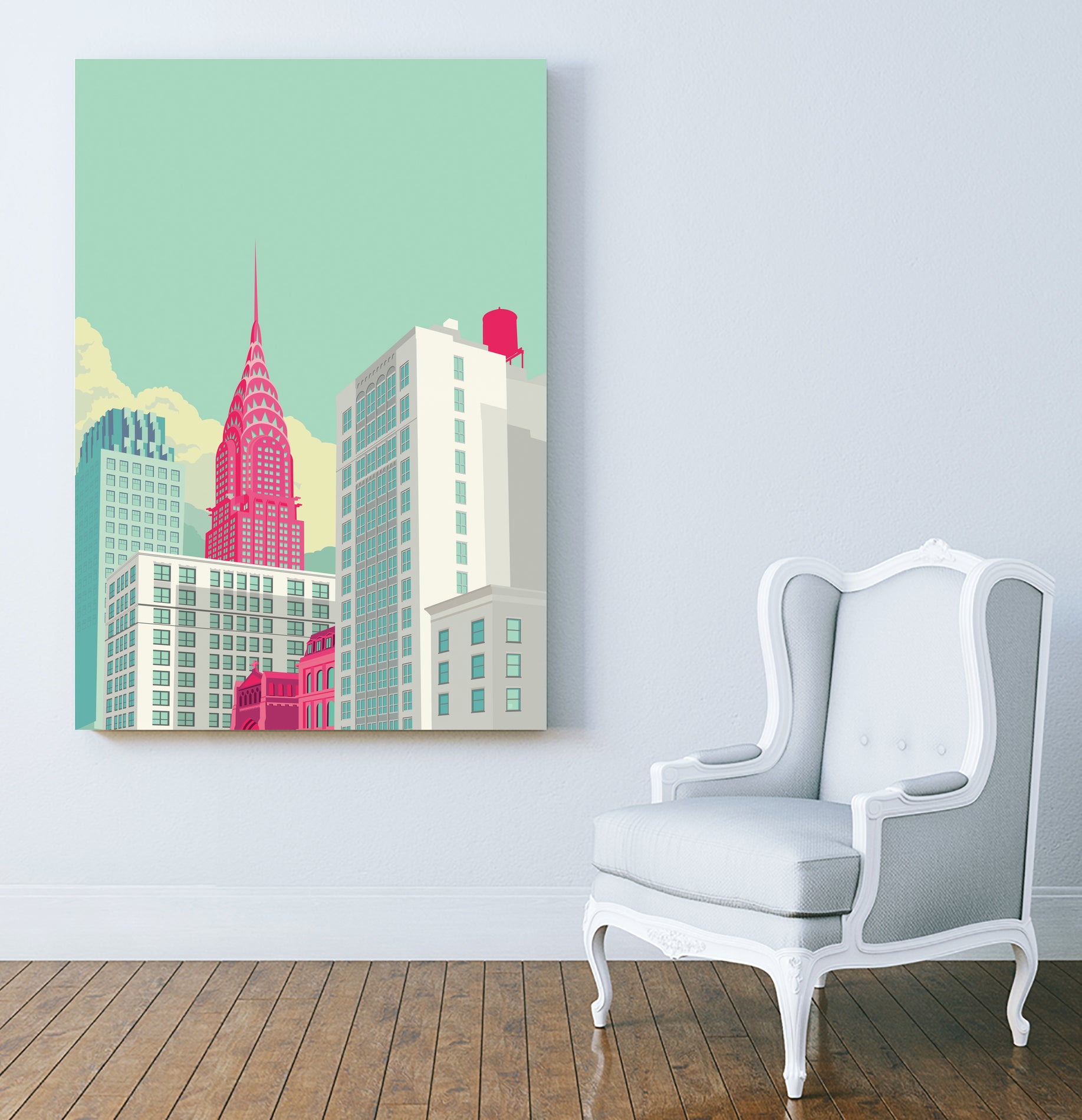 Park Avenue 2 by Remko Heemskerk on GIANT ART - vector illustration