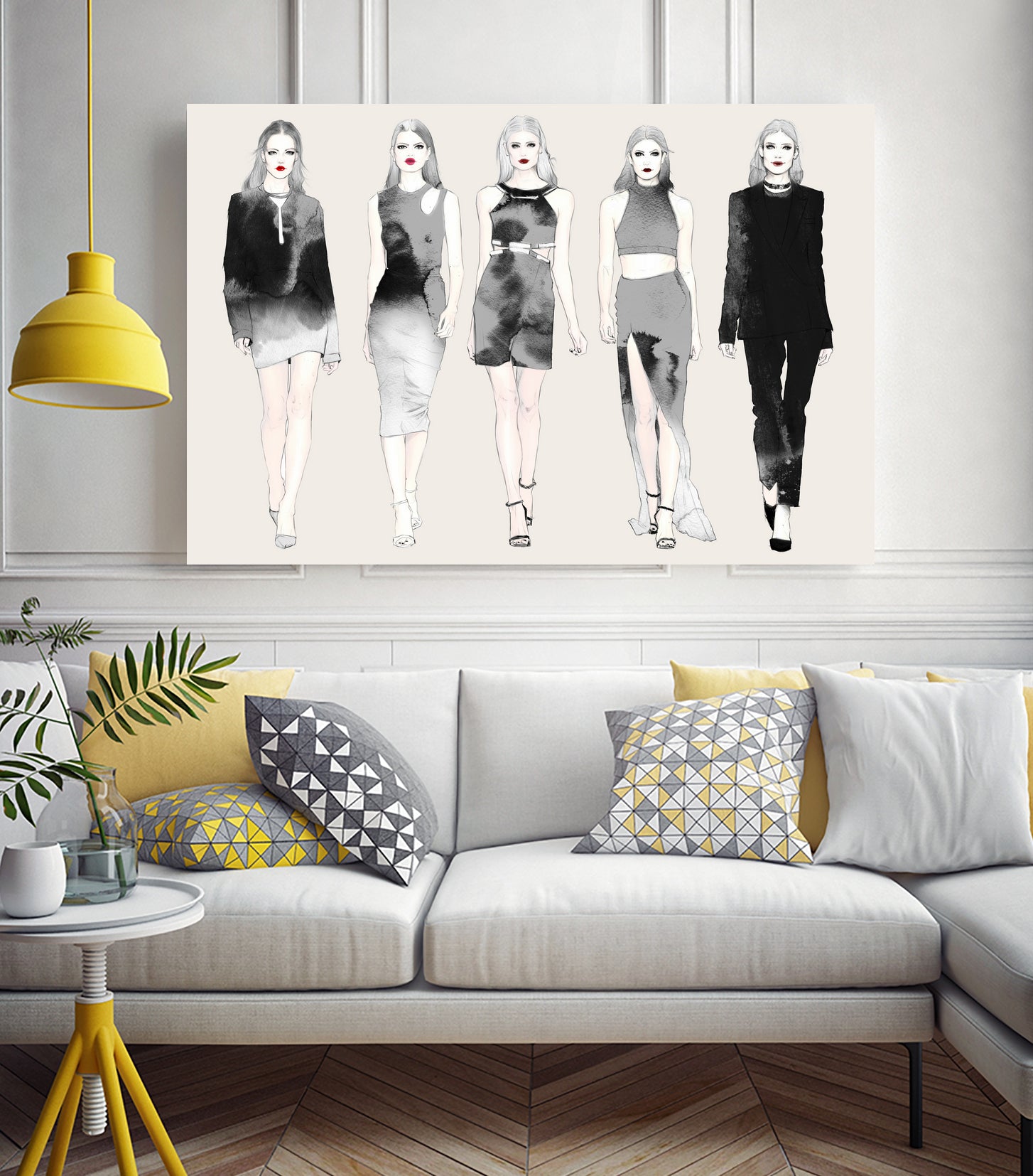 On Wednesdays We Wear Black by Sara Eshak on GIANT ART - black photo illustration