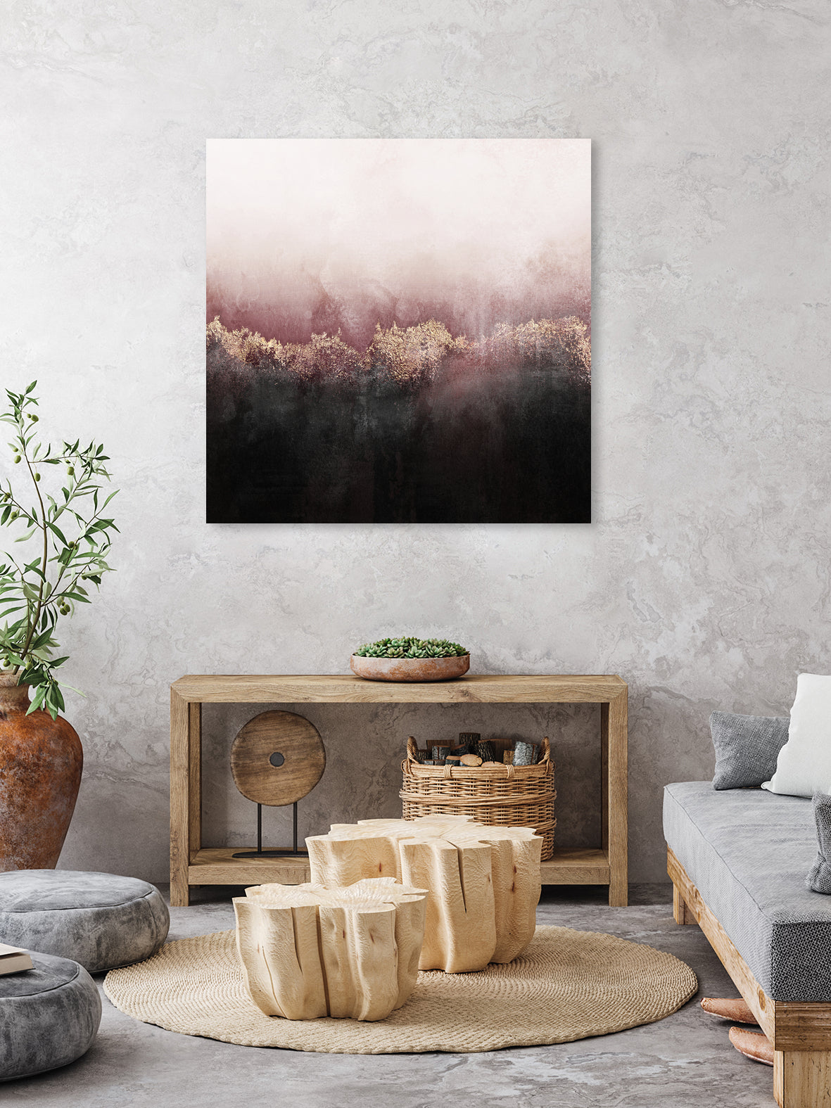 Pink Sky by Elisabeth Fredriksson on GIANT ART - pink digital painting