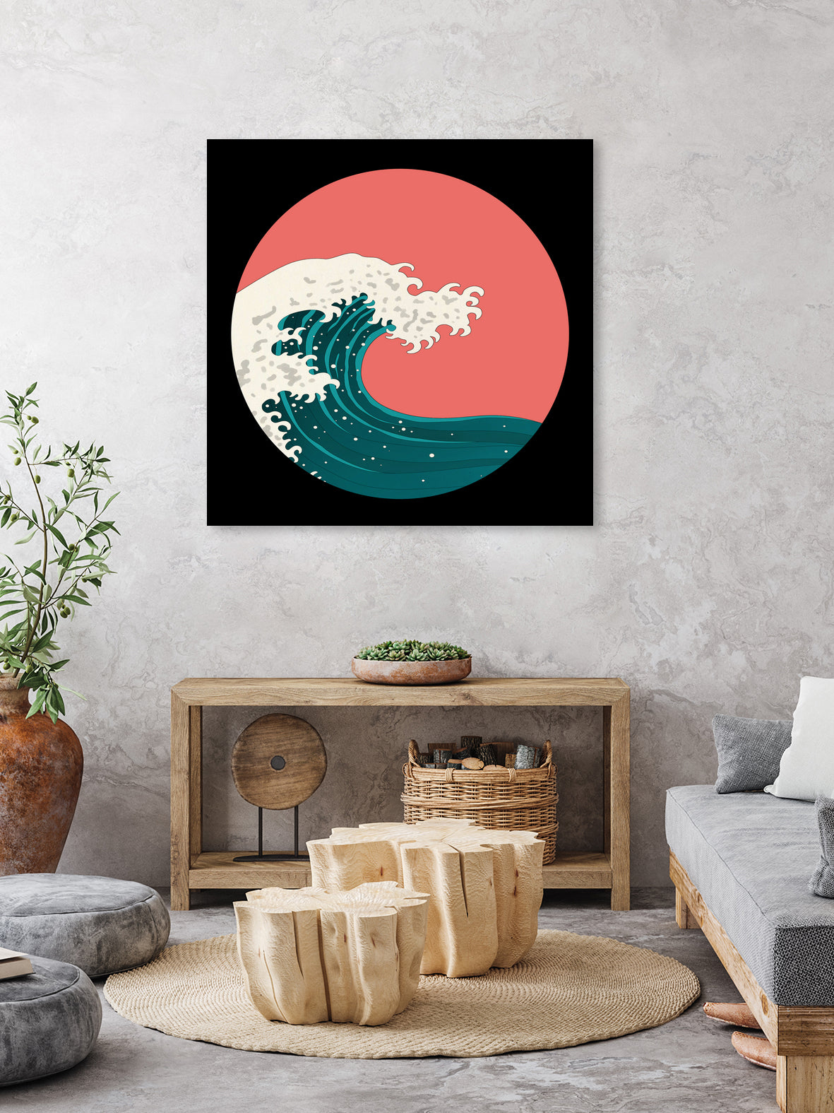 Nami by Chantal Paardekoper on GIANT ART - pink digital painting