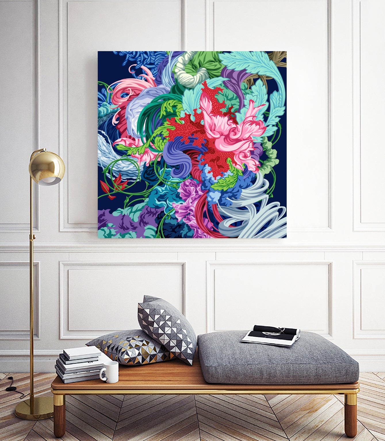 Abundantia by James Roper on GIANT ART - white vector illustration