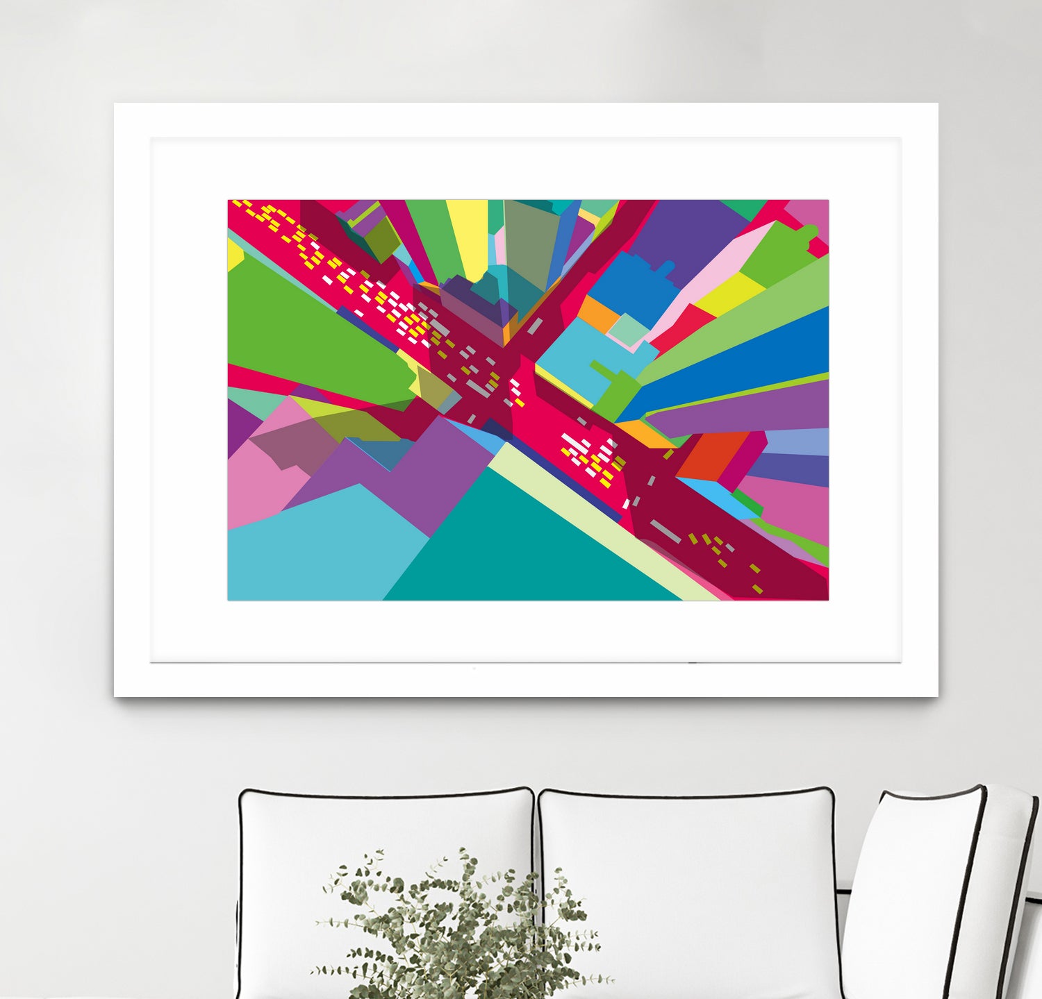 Intersection 2 by Yoni Alter on GIANT ART - vector illustration