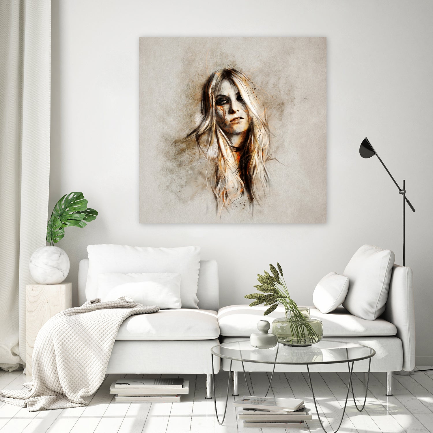 Taylor Momsen by Claudio Tosi on GIANT ART - orange digital painting
