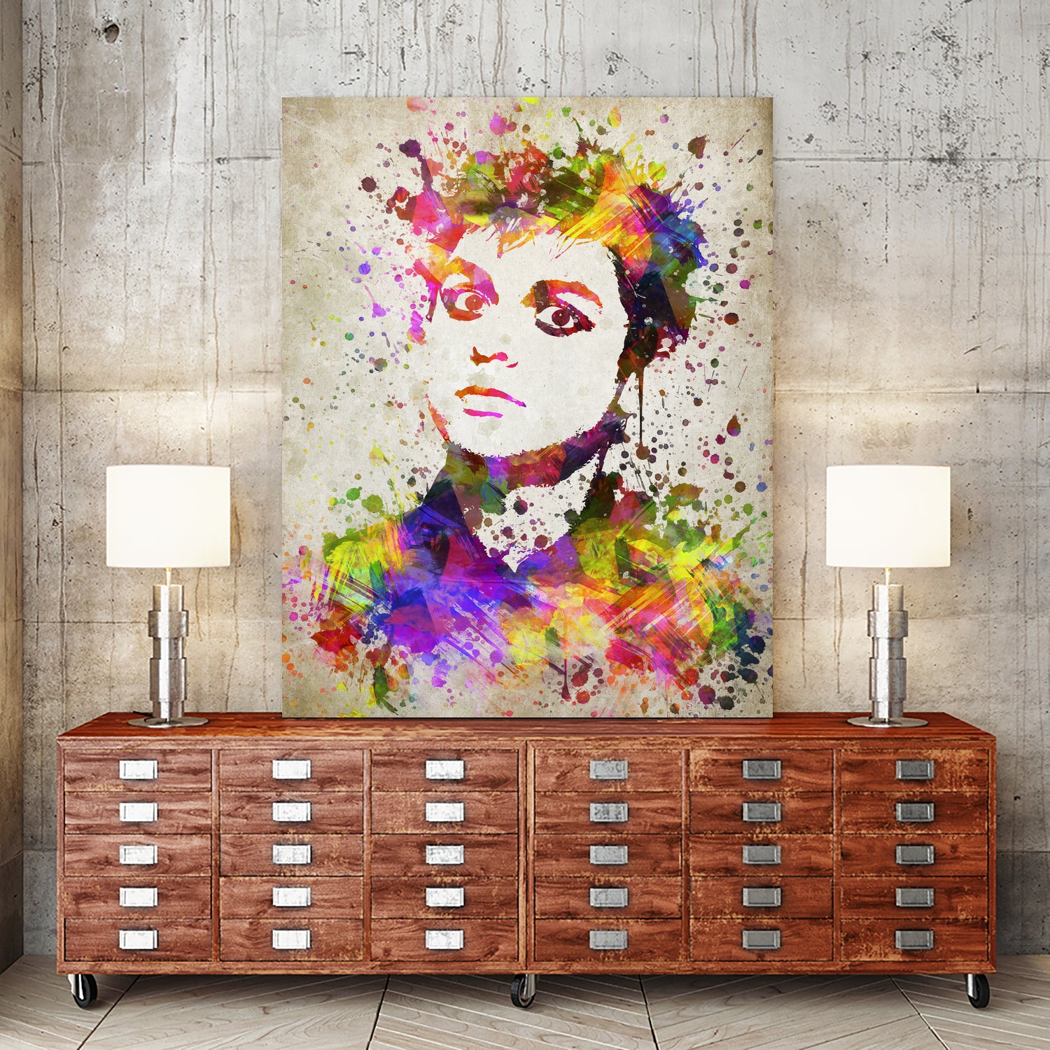 Billie Joe Armstrong in Color by Aged Pixel on GIANT ART - red digital drawing