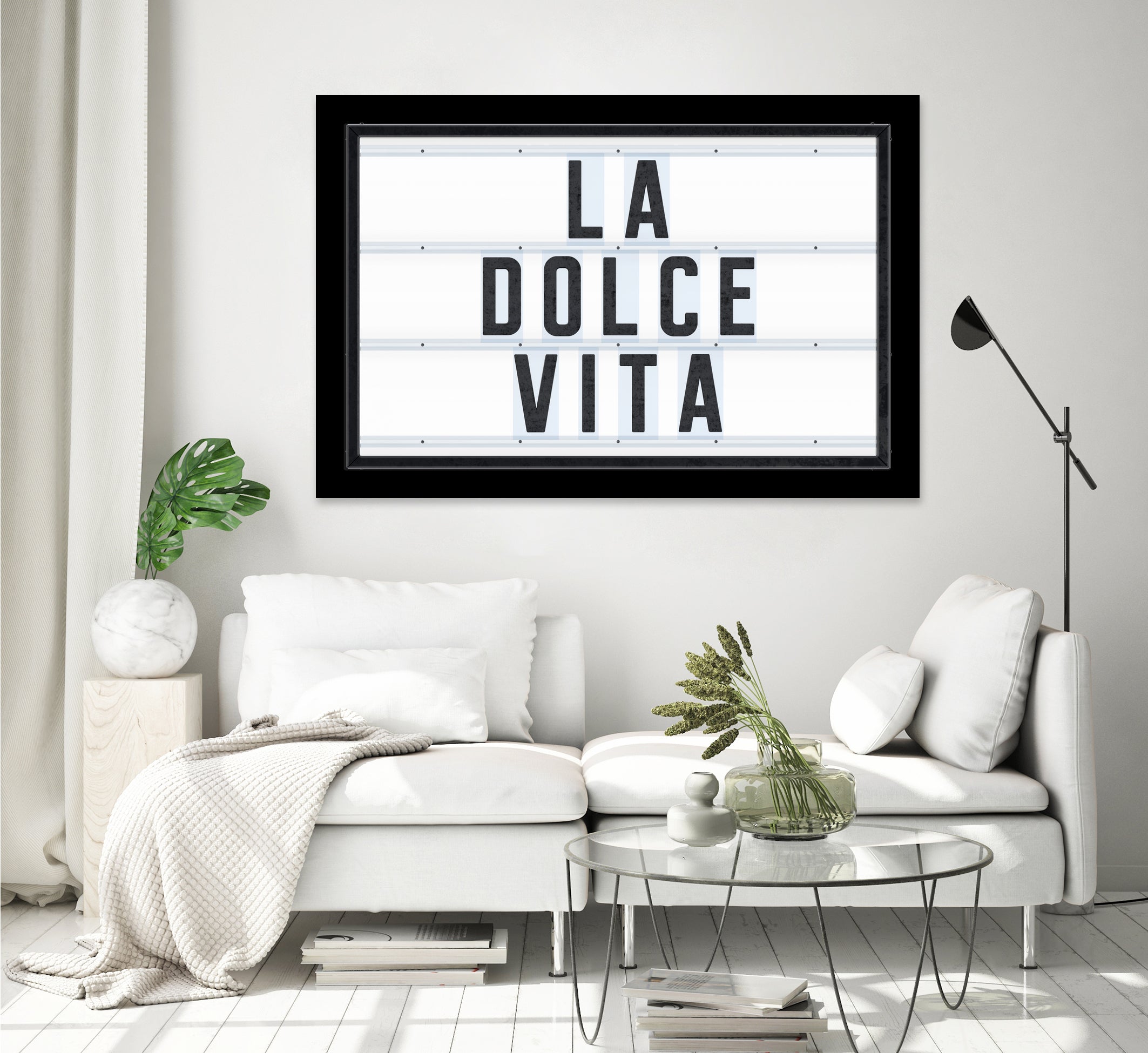 La Dolce Vita by Art Frankenberg on GIANT ART - white typography