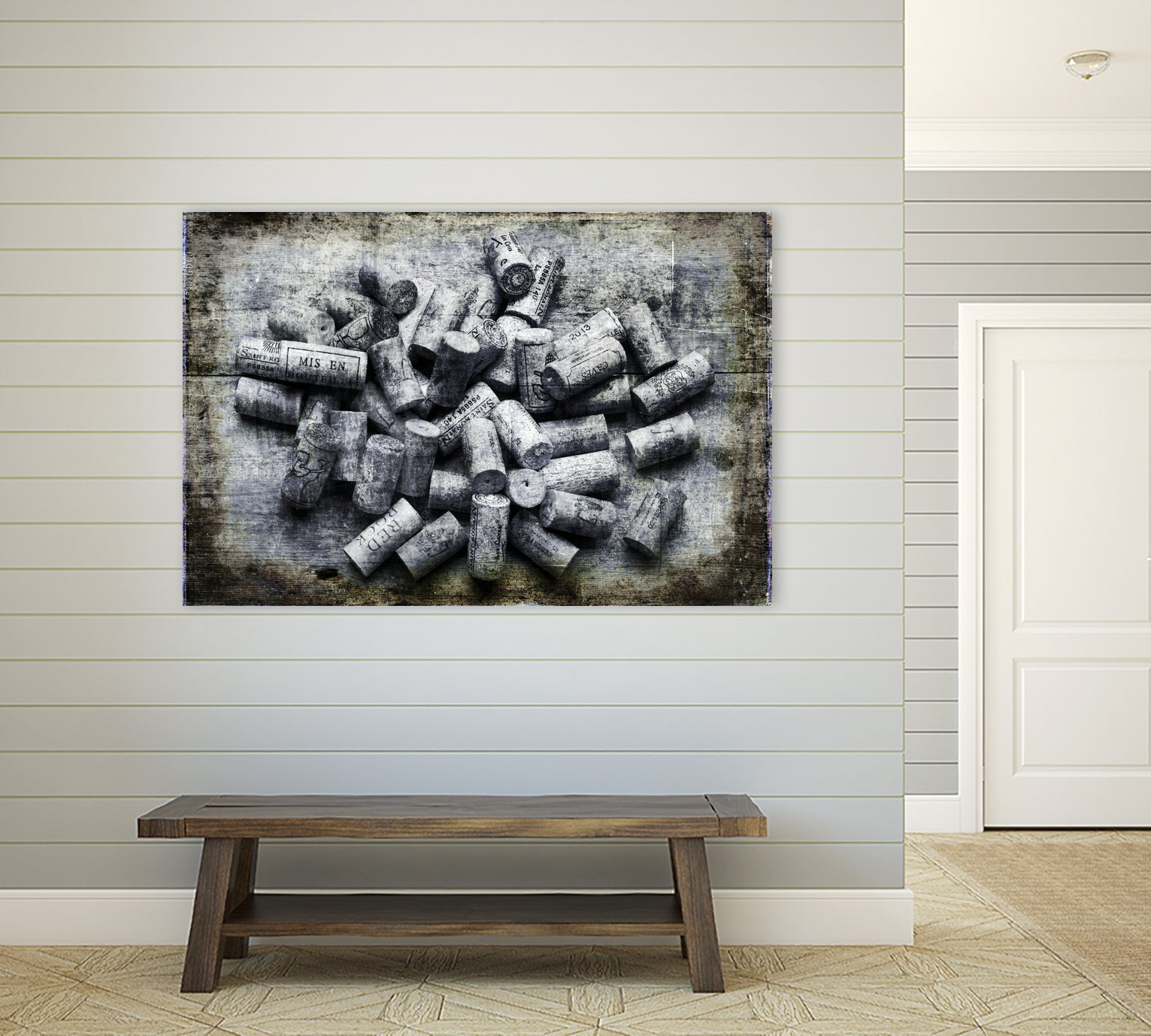 Wine Corks by David Hare on GIANT ART - gray photo illustration