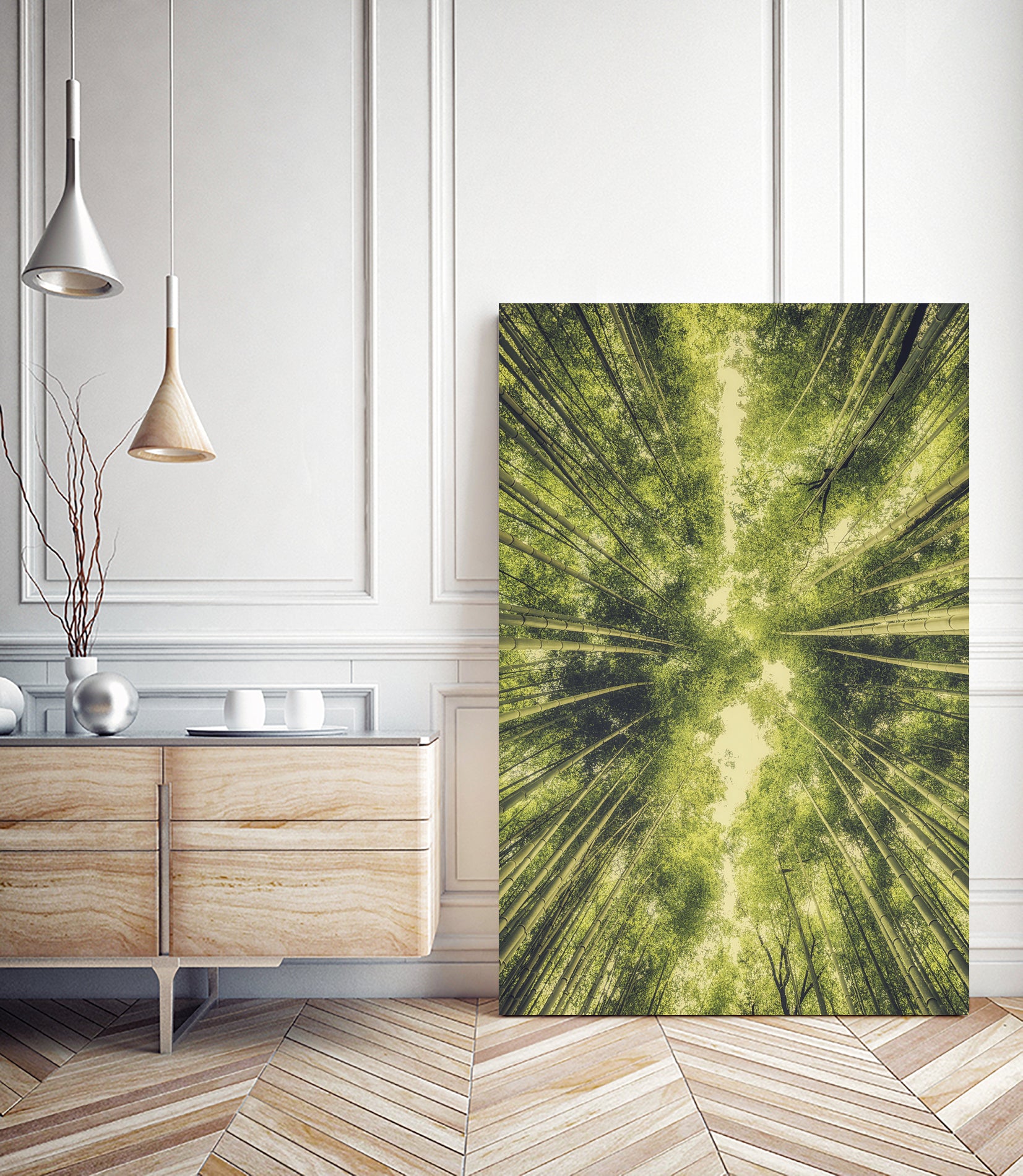 Bamboo Forest III by Pascal Deckarm on GIANT ART - green photo manipulation