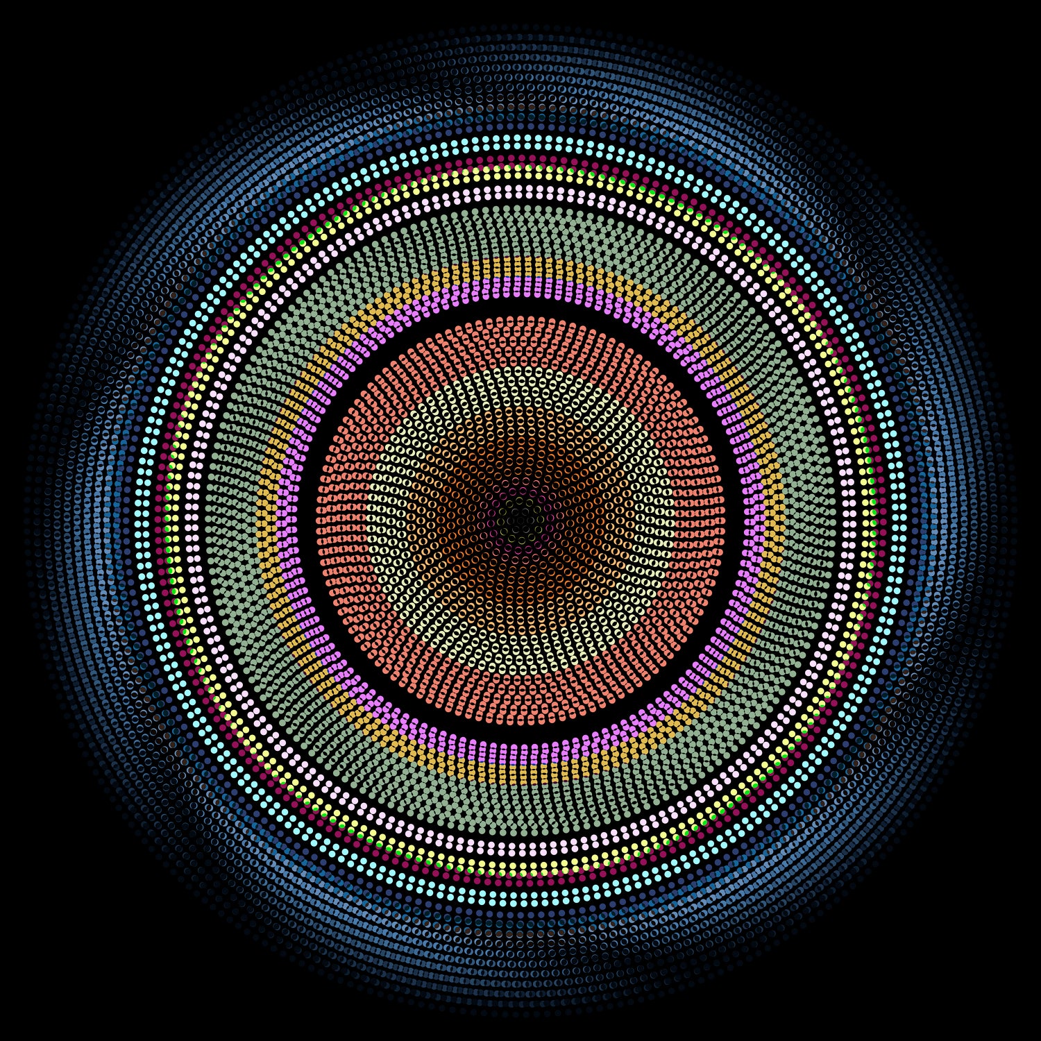 Spinning (I) by Angelo Cerantola on GIANT ART - black vector illustration