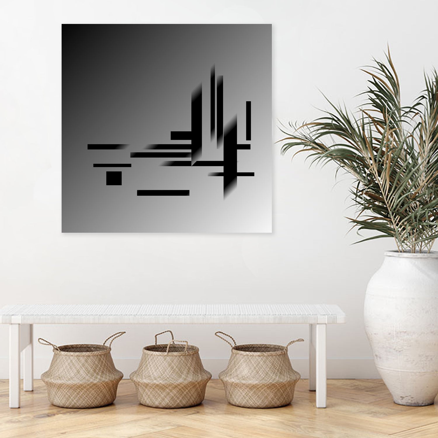 Silver lights by Yo Anderson on GIANT ART - gray digital painting