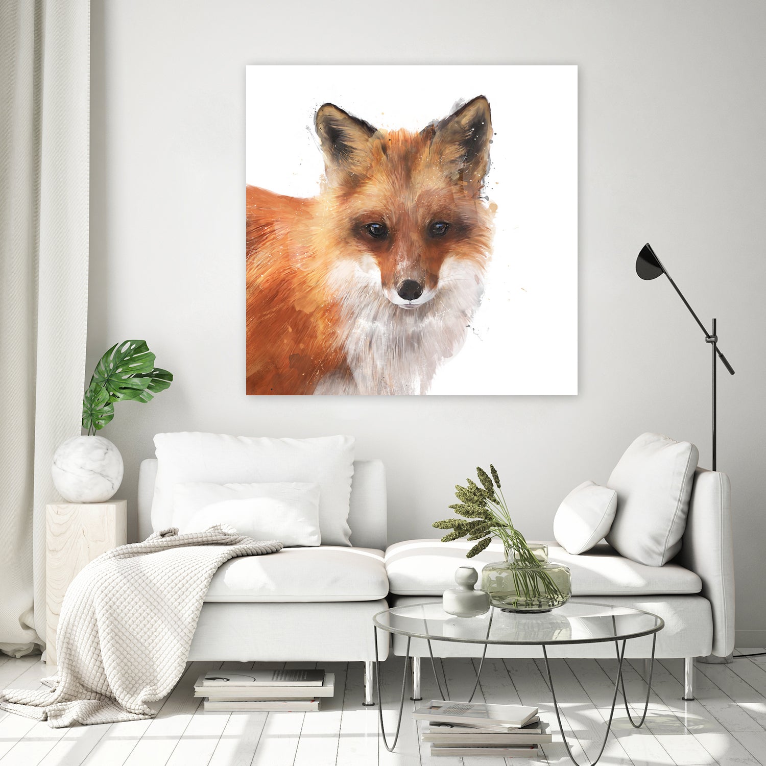 Encounter by Amy Hamilton on GIANT ART - orange digital painting