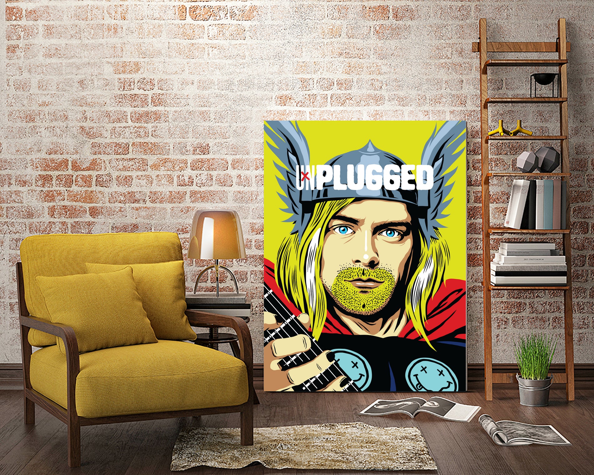 Unplugged by Bily Mariano da Luz on GIANT ART - yellow digital painting