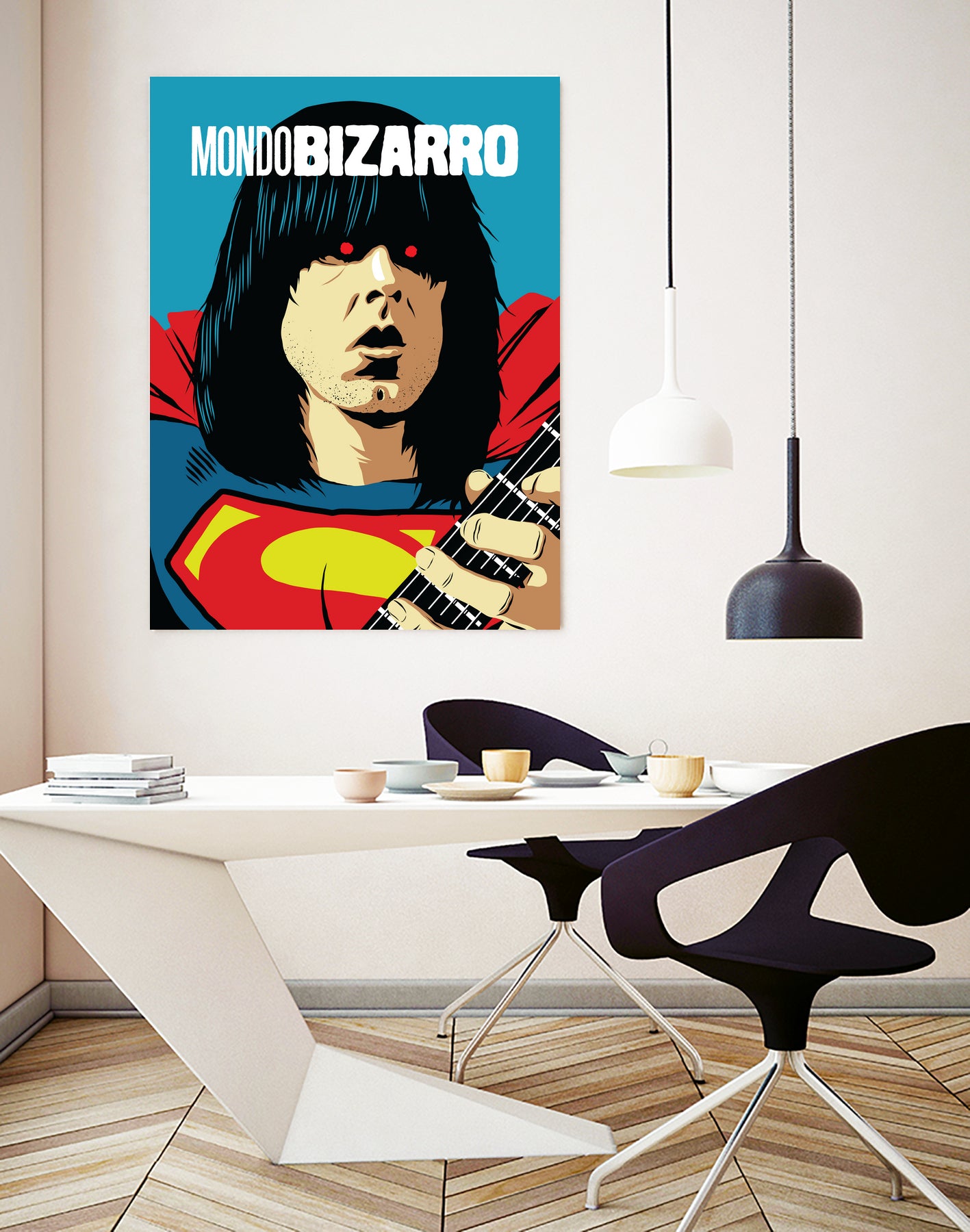 Mondo Bizarro by Bily Mariano da Luz on GIANT ART - blue digital painting