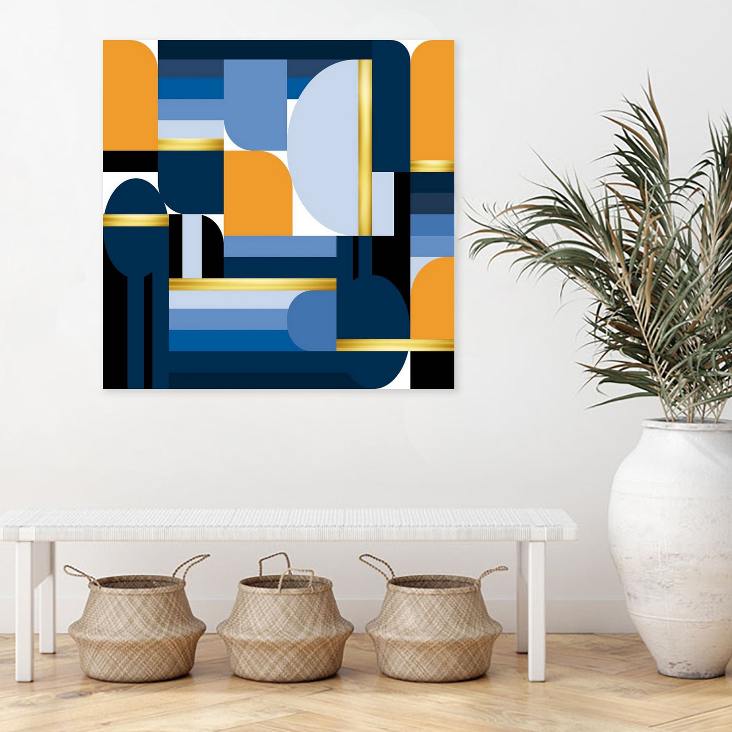 Shades of blue.Combination №1. by Регина Руденко on GIANT ART - blue typography