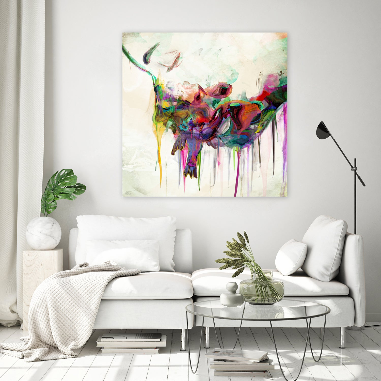 State of Being by Archan Nair on GIANT ART - white digital painting